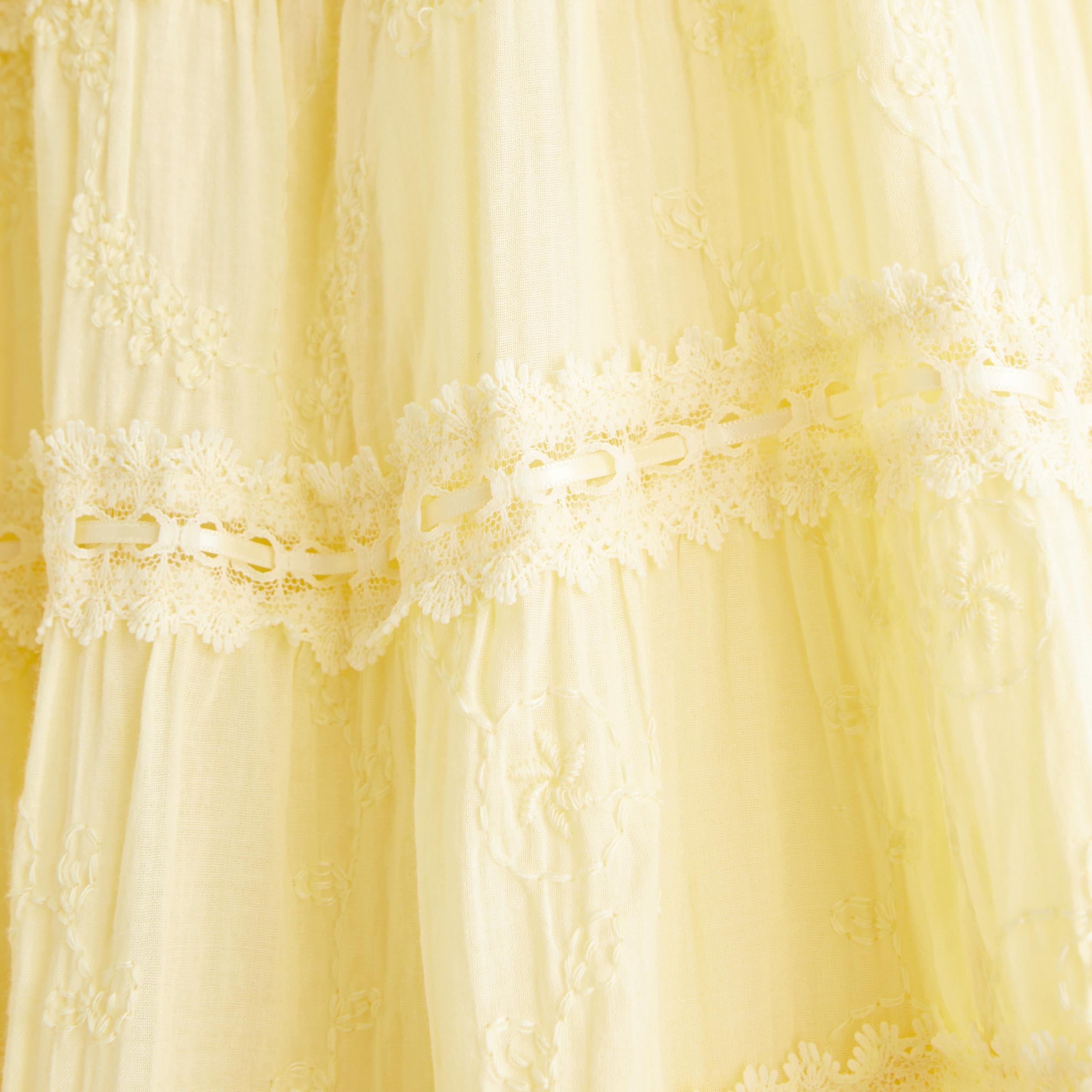 Lace Tie-Front Mini Dress Product Image