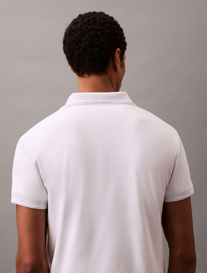 Embossed Tipped Polo Shirt Product Image