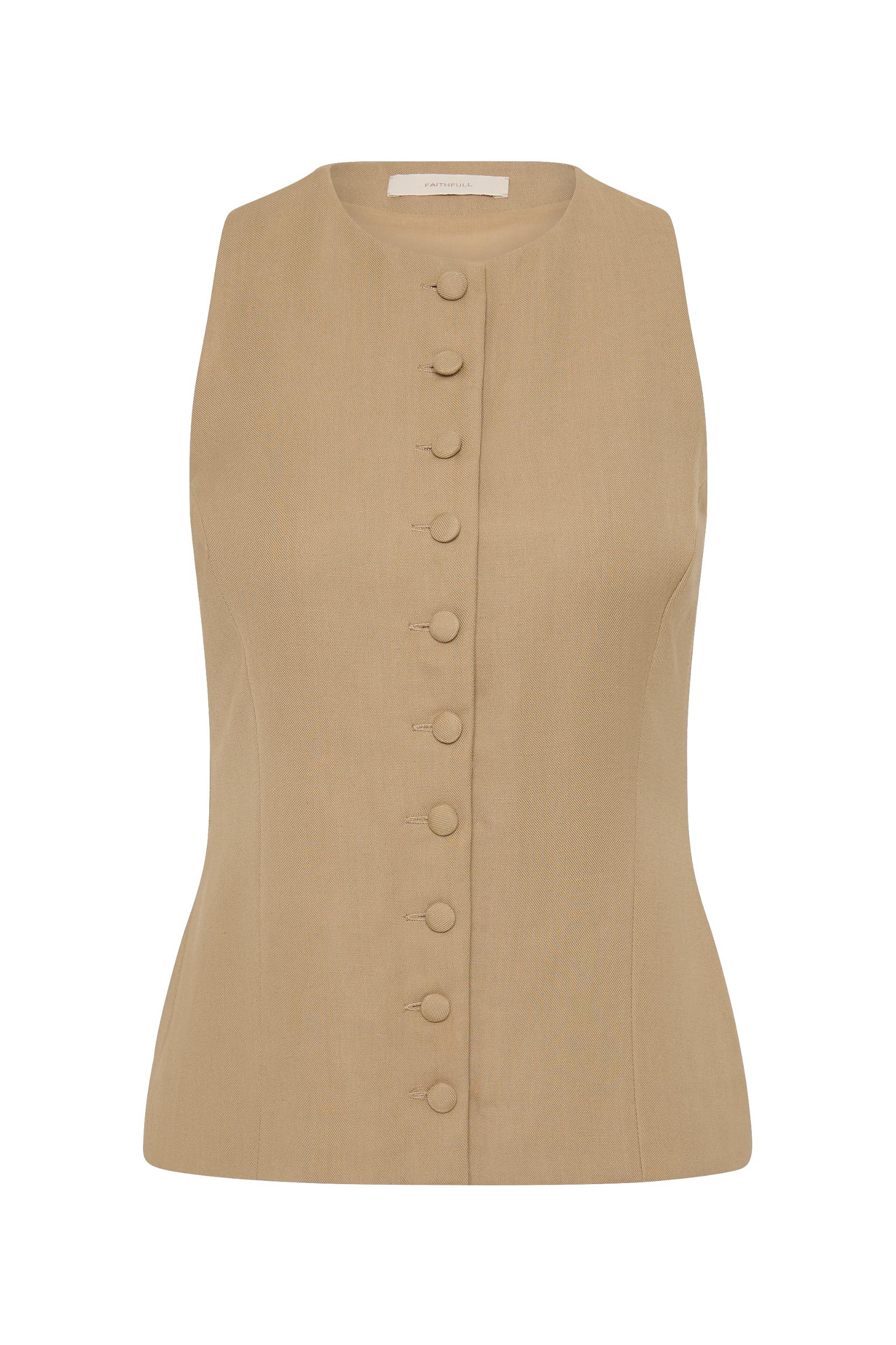 Florine Mini Shorts Caramel - Final Sale Product Image