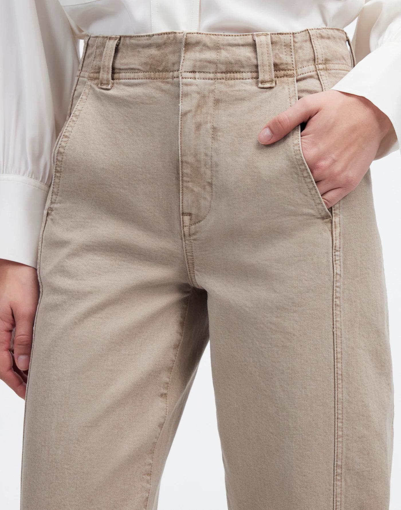 Tapered Denim Trousers Product Image