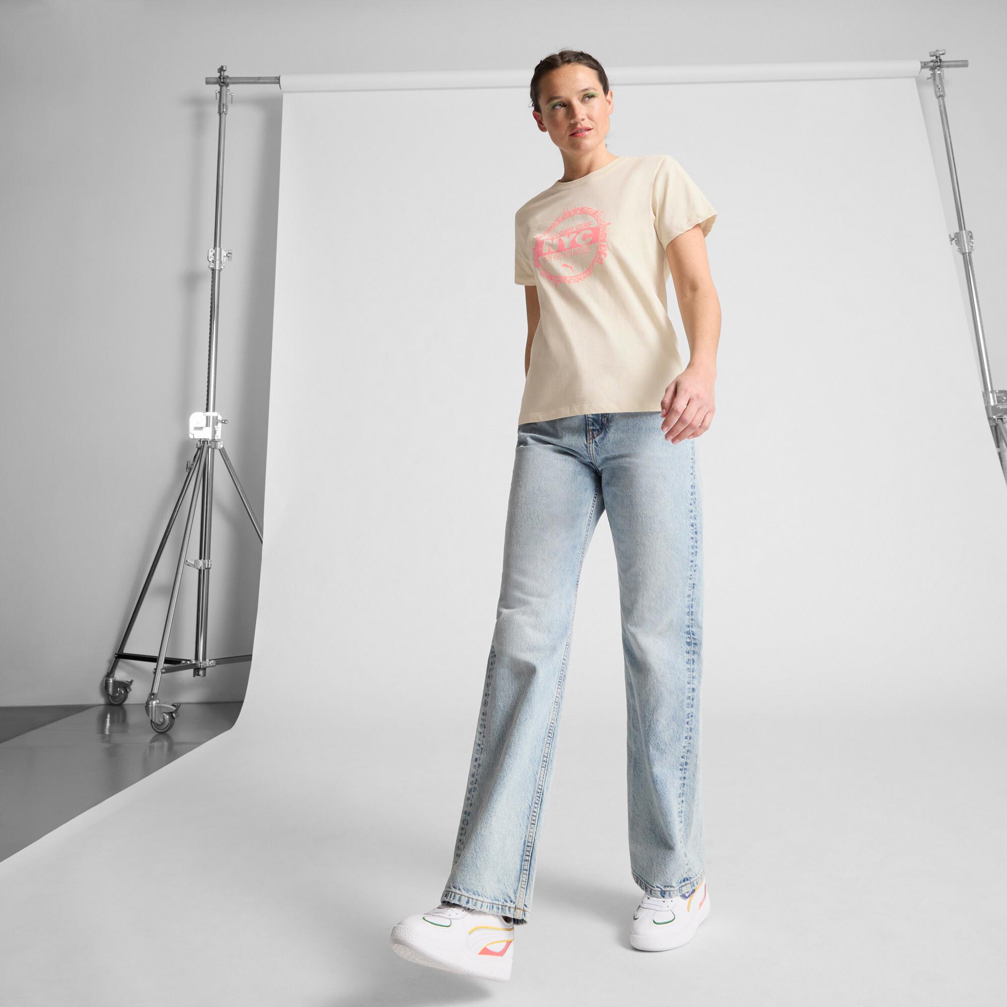 NYC Flagship Skyline Women's Tee Product Image