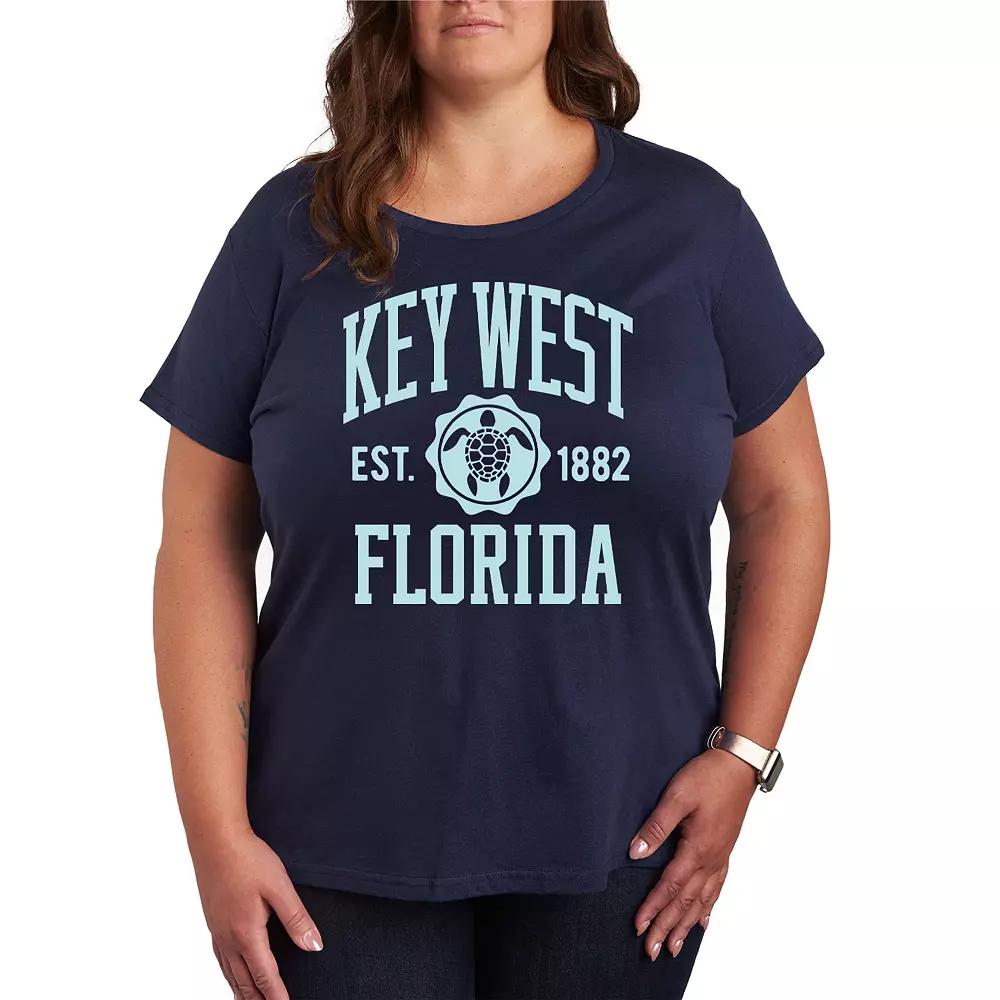 Plus Key West Athletic Graphic Tee, Women's,  Product Image