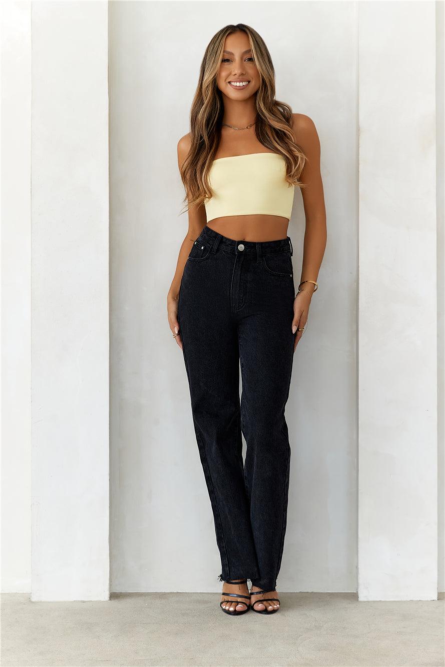 BASE  Mix And Match Bandeau Yellow Product Image