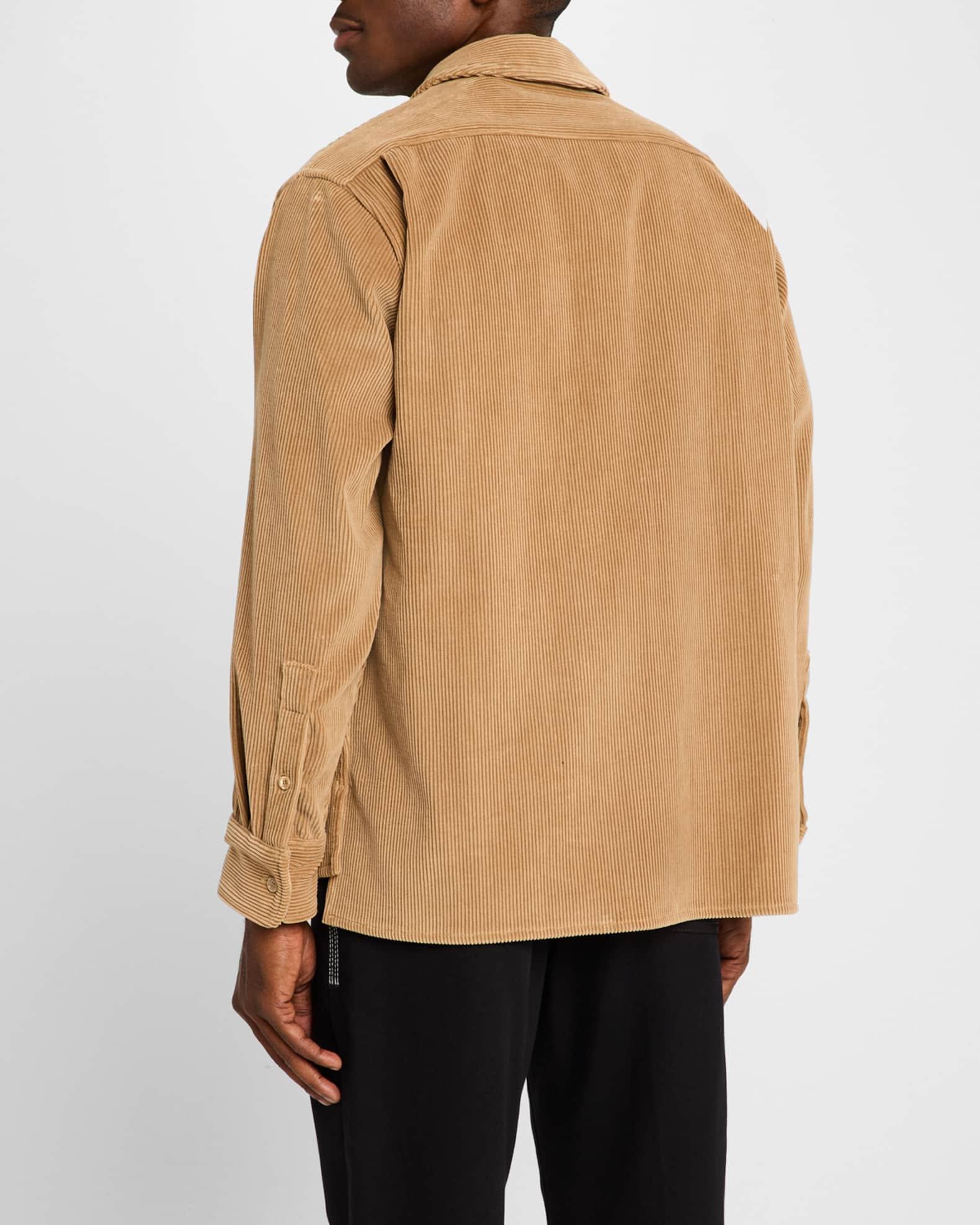 Men's Corduroy Zip Overshirt Product Image