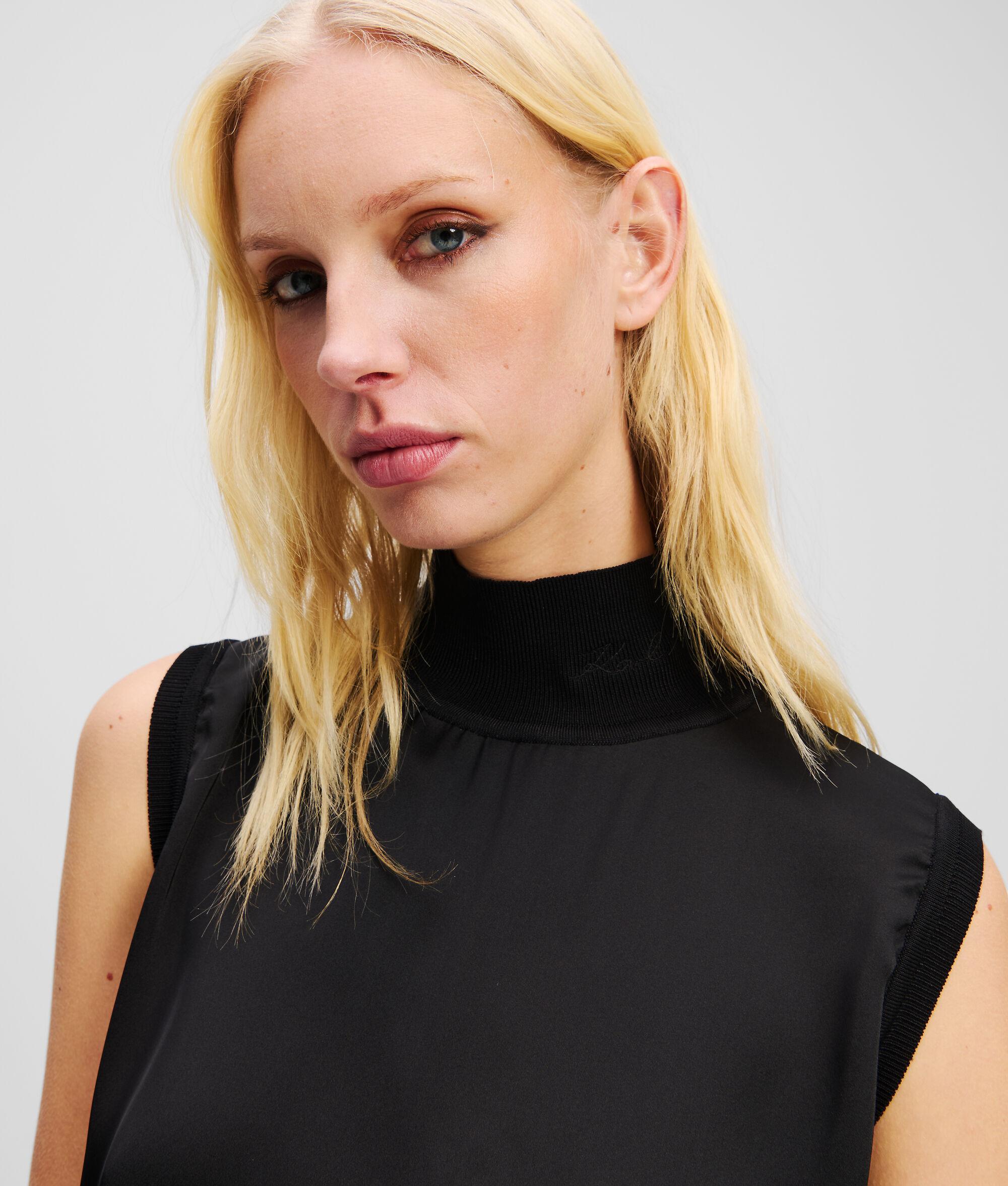 SLEEVELESS SATIN TOP Product Image