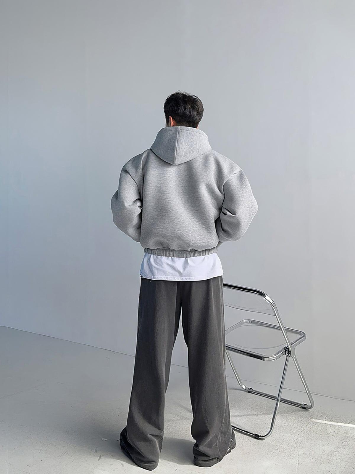 RT No. 12565 STRAIGHT ZIP-UP HOODIE Product Image