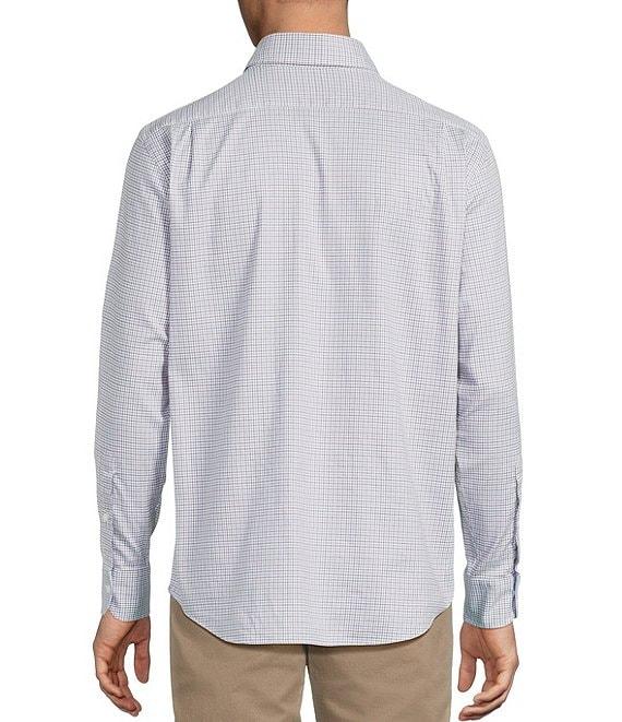 Cremieux Blue Label Washed Oxford Check Long Sleeve Woven Shirt Product Image