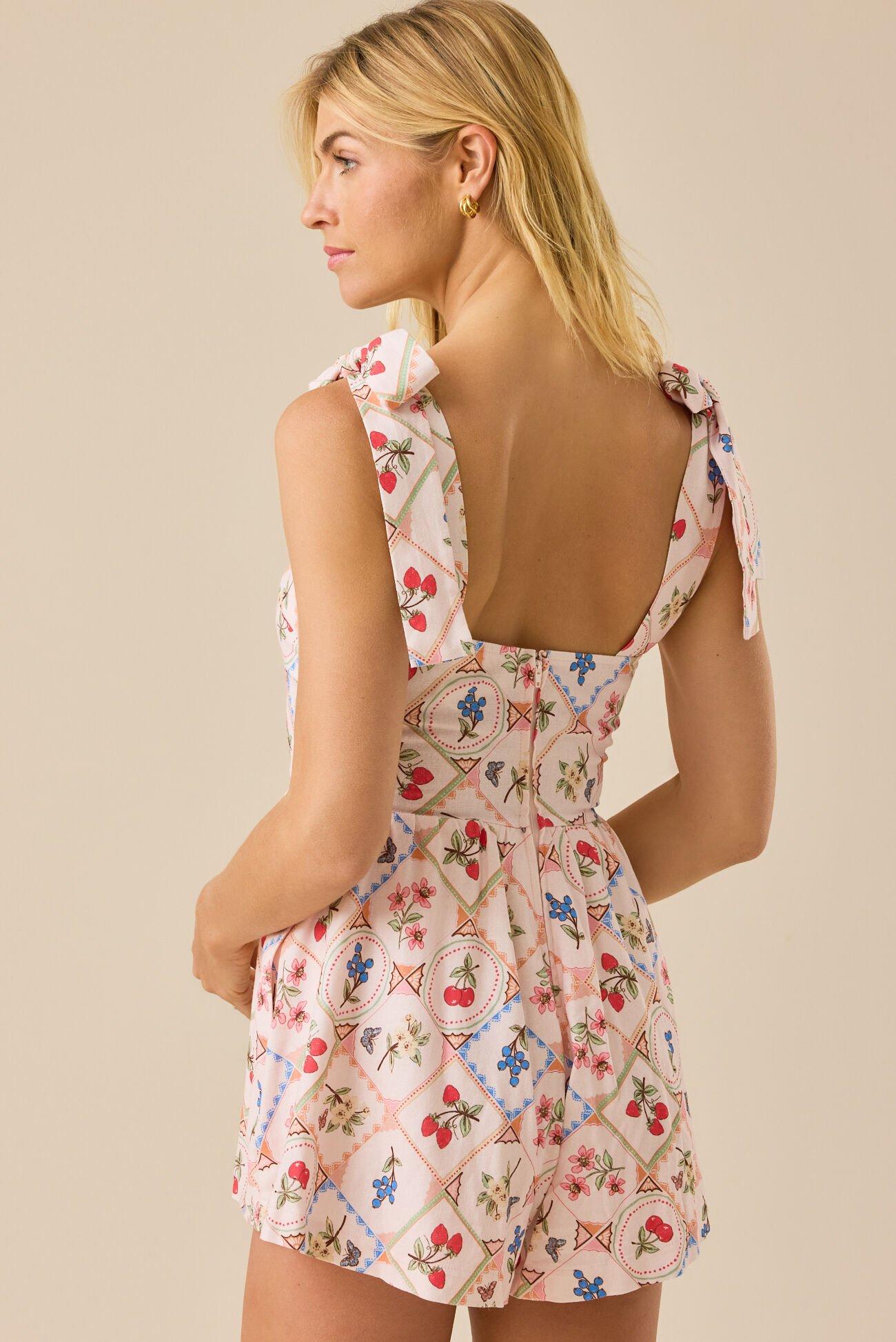 Mykonos Printed Romper Product Image