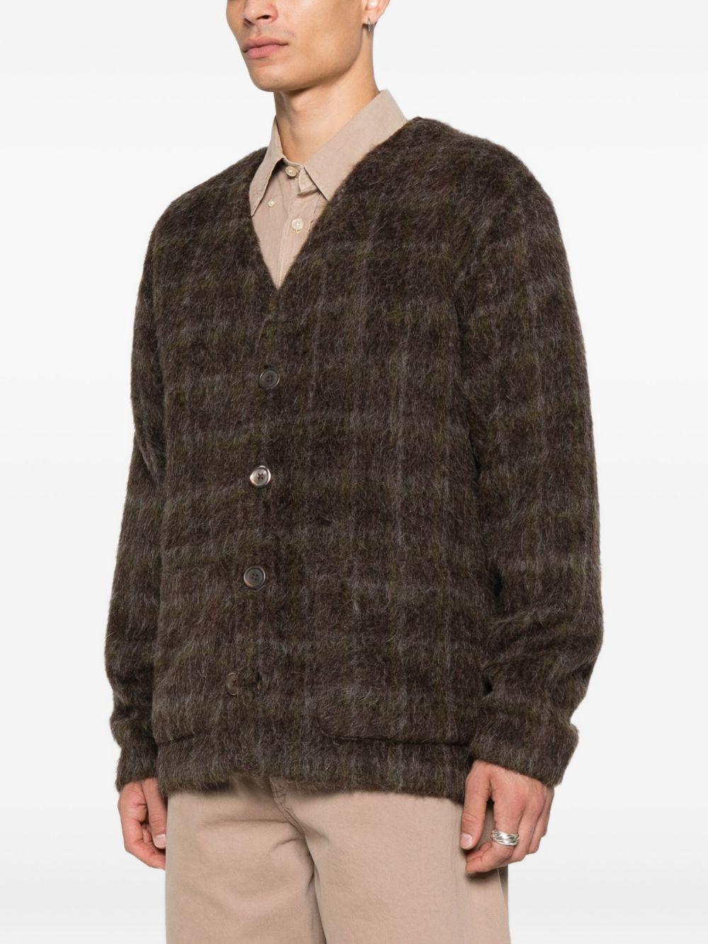 checked cardigan Product Image