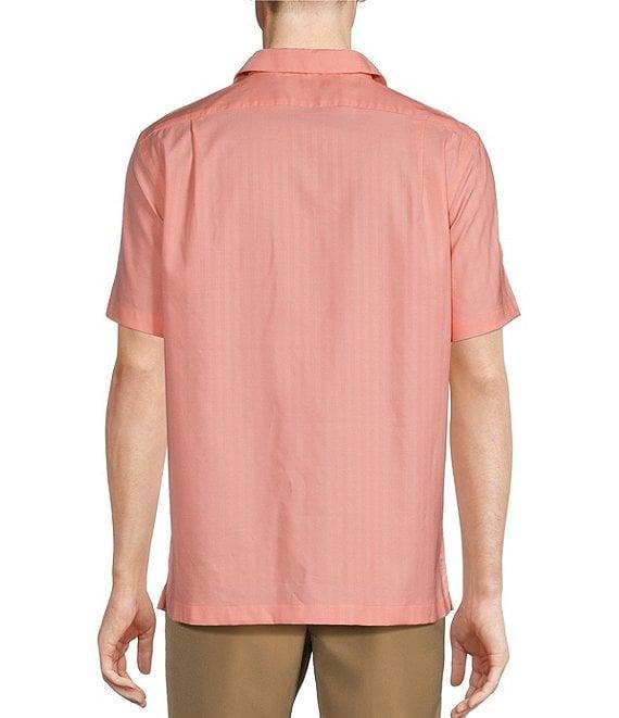 Daniel Cremieux Signature Label Solid Short Sleeve Woven Camp Shirt Product Image