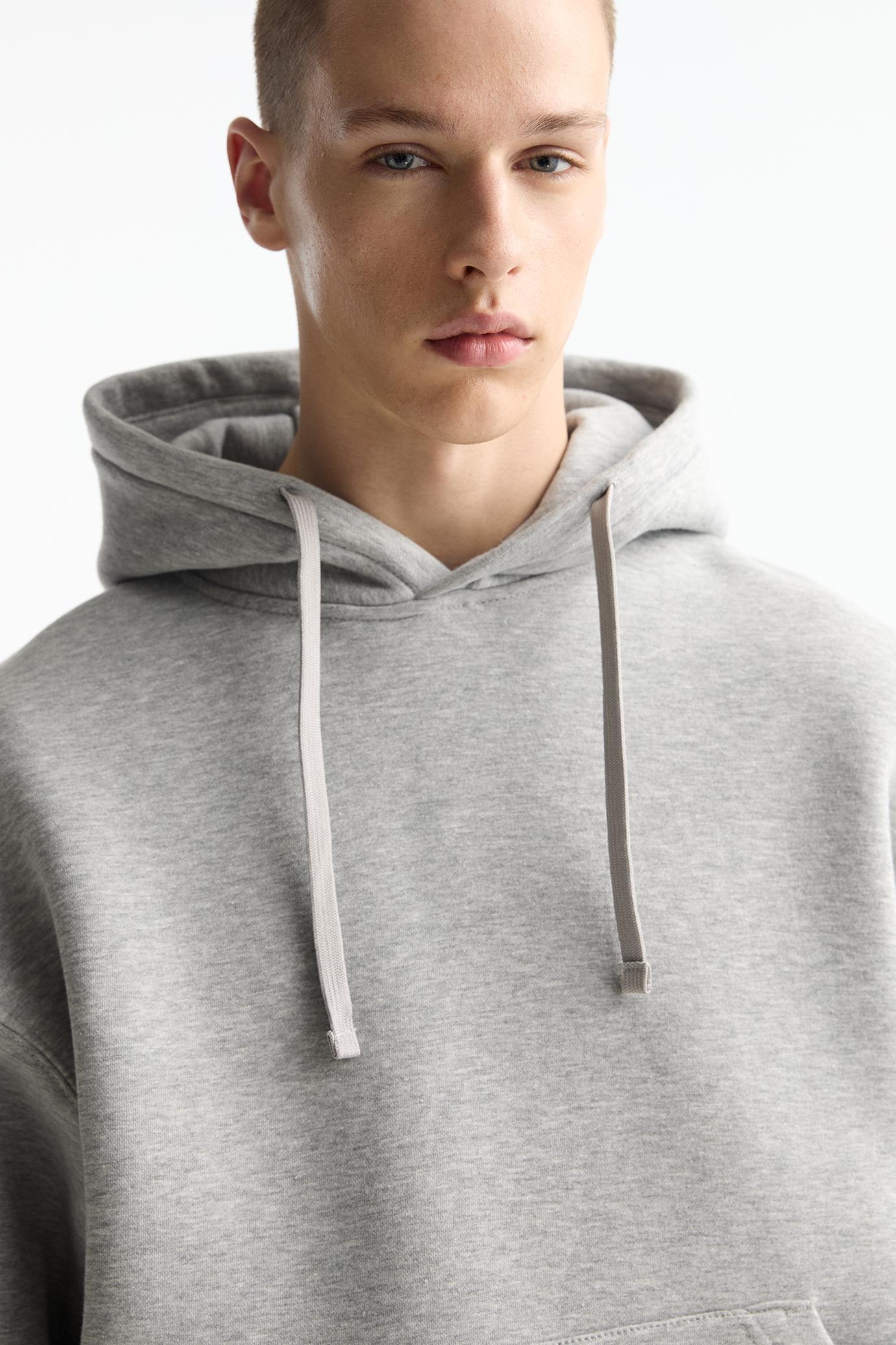 Basic hooded sweatshirt Product Image