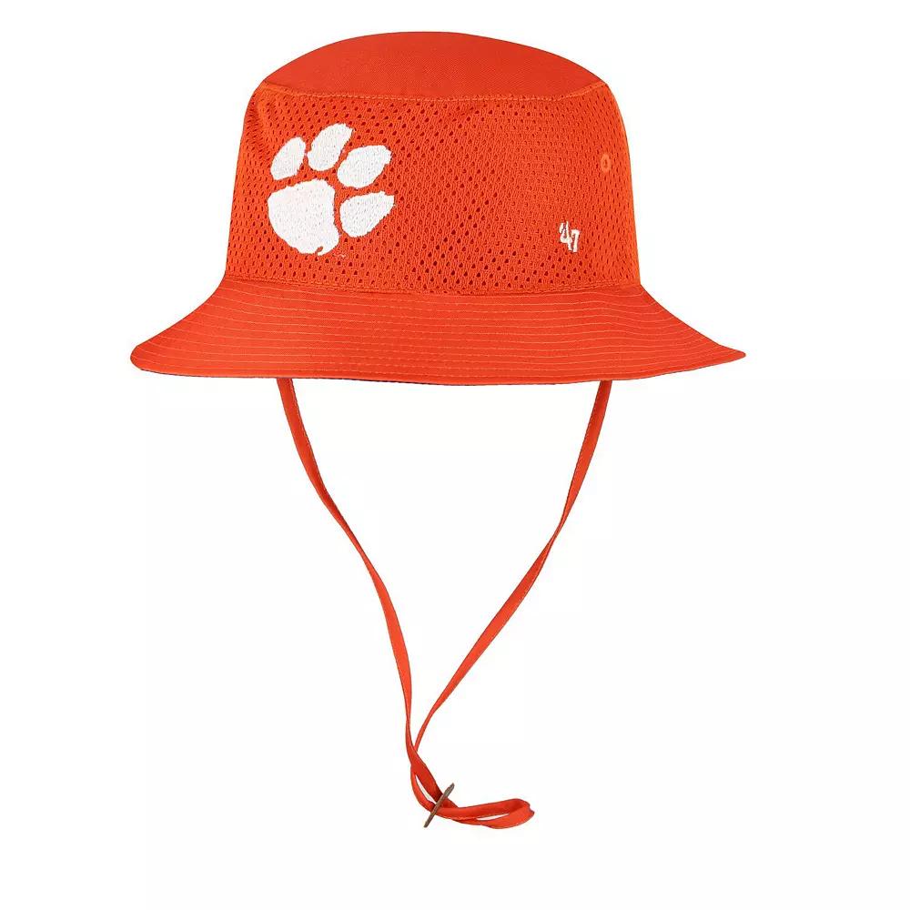 Men's '47  Orange Clemson Tigers Panama Pail Bucket Hat Product Image
