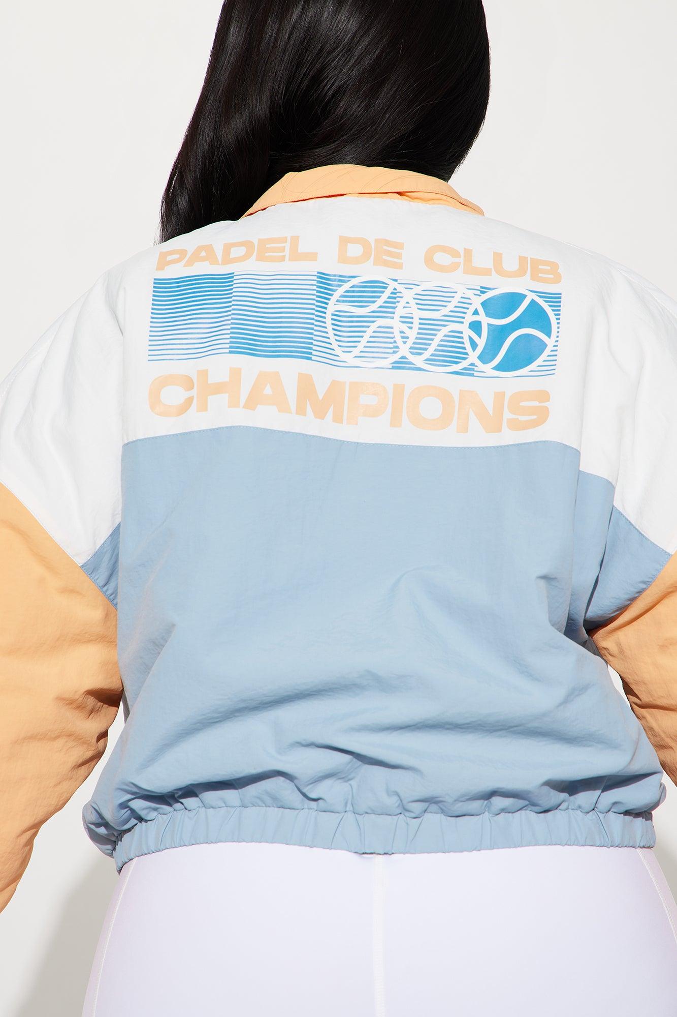 Champions Quarter Zip Varsity Jacket - Multi Color Female Product Image