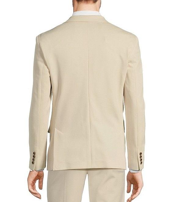 Murano Slim Fit Solid Textured Knit Blazer Product Image