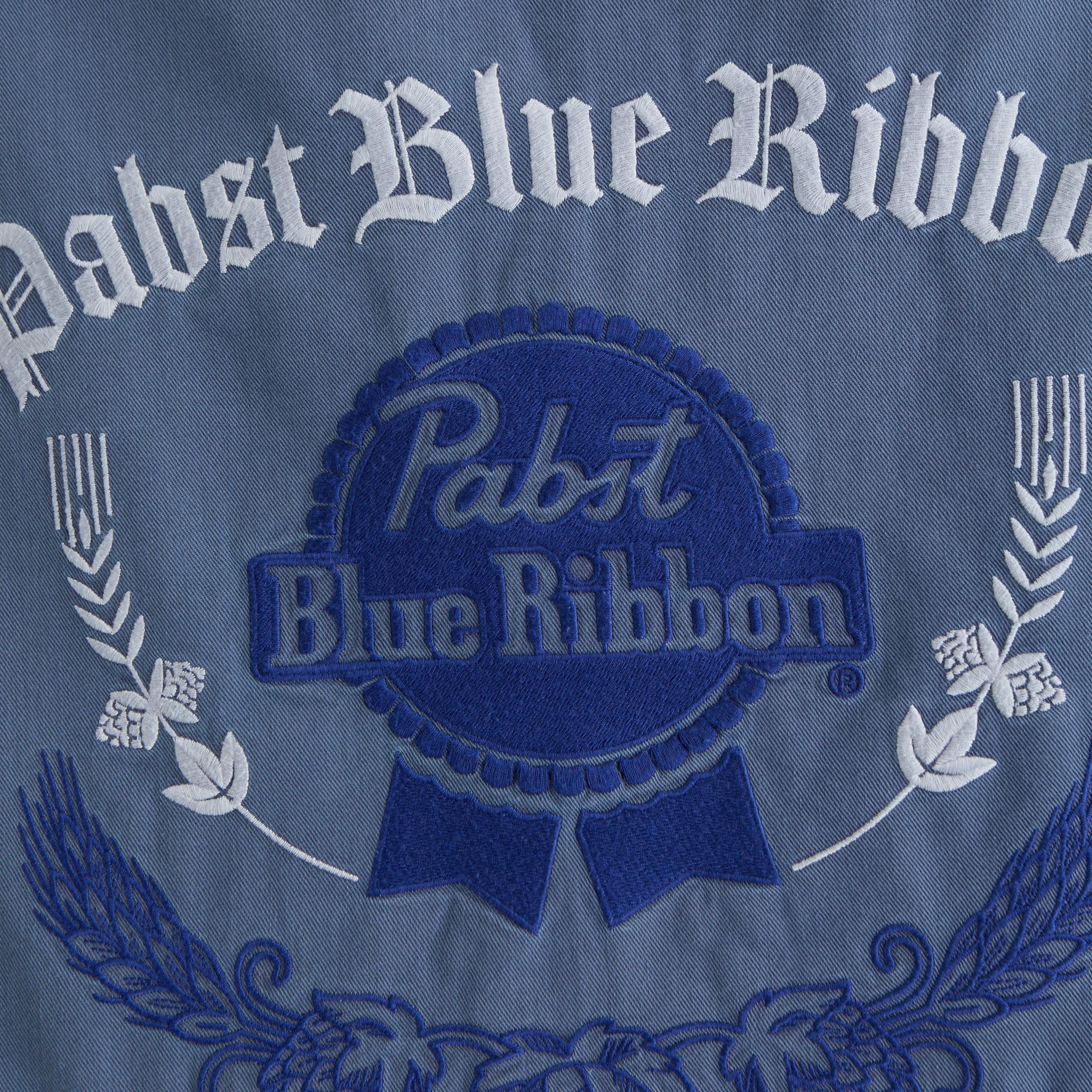 Short-Sleeve Cropped Modelo Workwear Button-Up Shirt Product Image