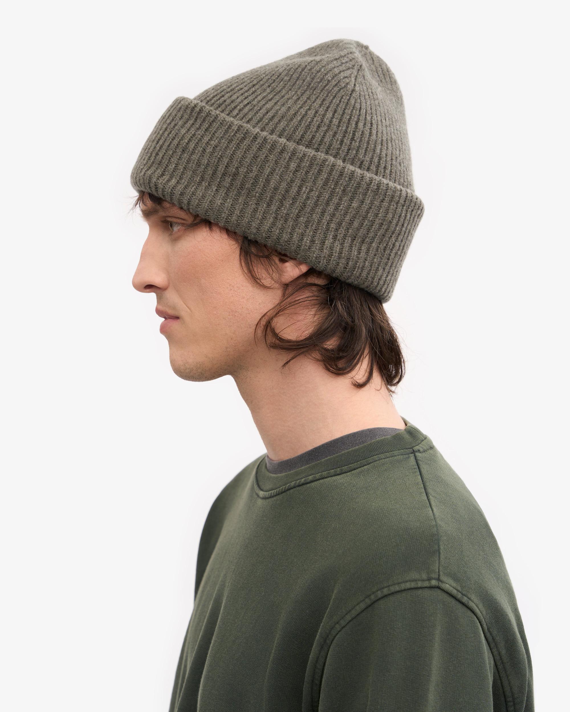 Merino Wool Hat - Dusty Olive Product Image