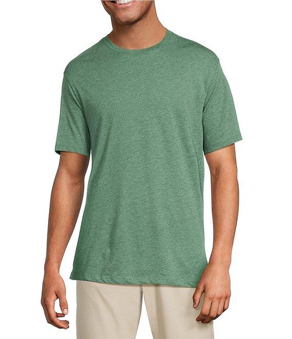 Roundtree & Yorke Solid Cloud Short Sleeve Crew Neck T-Shirt Product Image