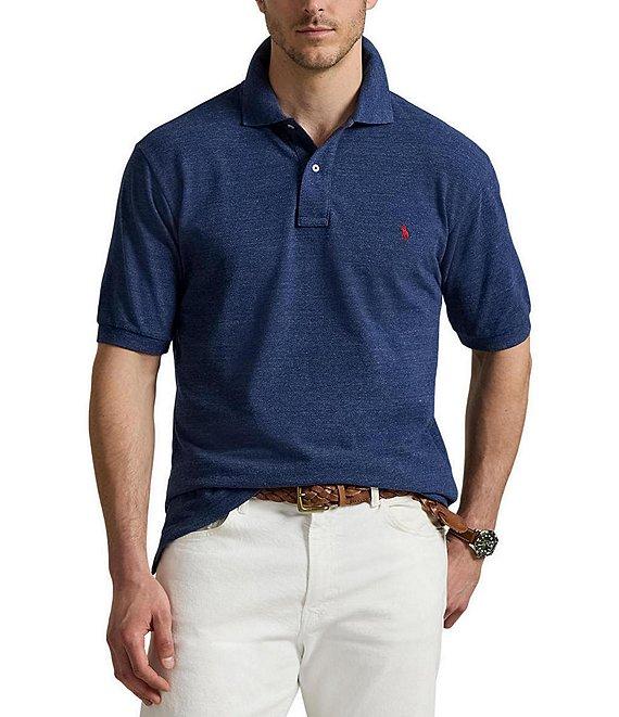 Polo Ralph Lauren Big & Tall Classic Fit Solid Cotton Mesh Polo Shirt Product Image