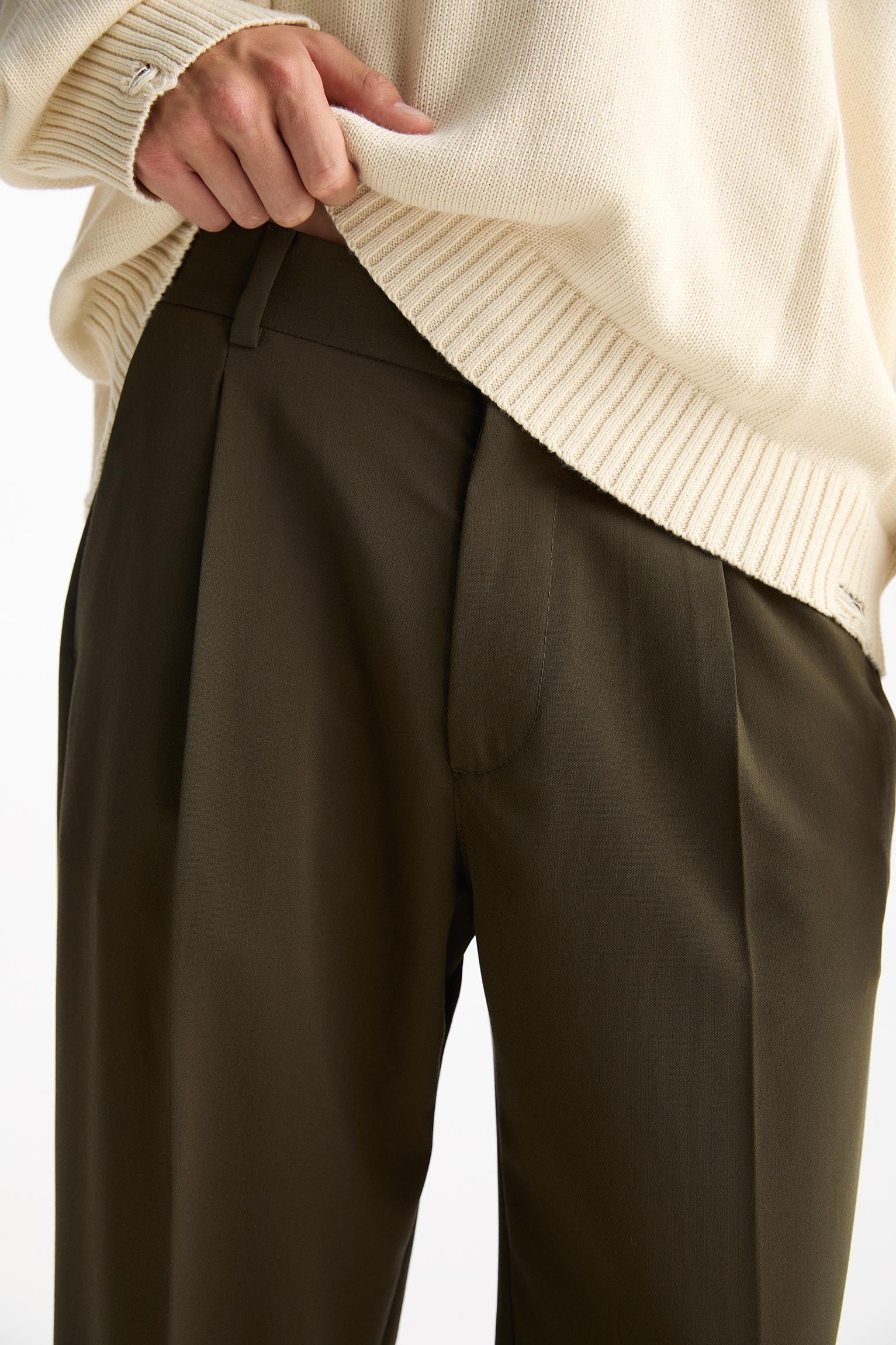 Tailored wide-leg pants Product Image