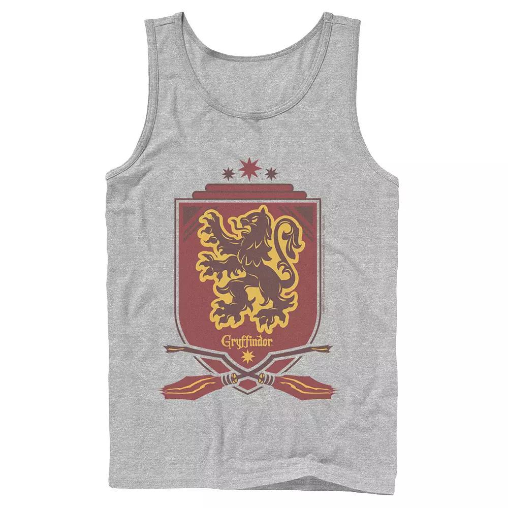 Men's Harry Potter Gryffindor Quidditch Shield Tank Top,  Product Image
