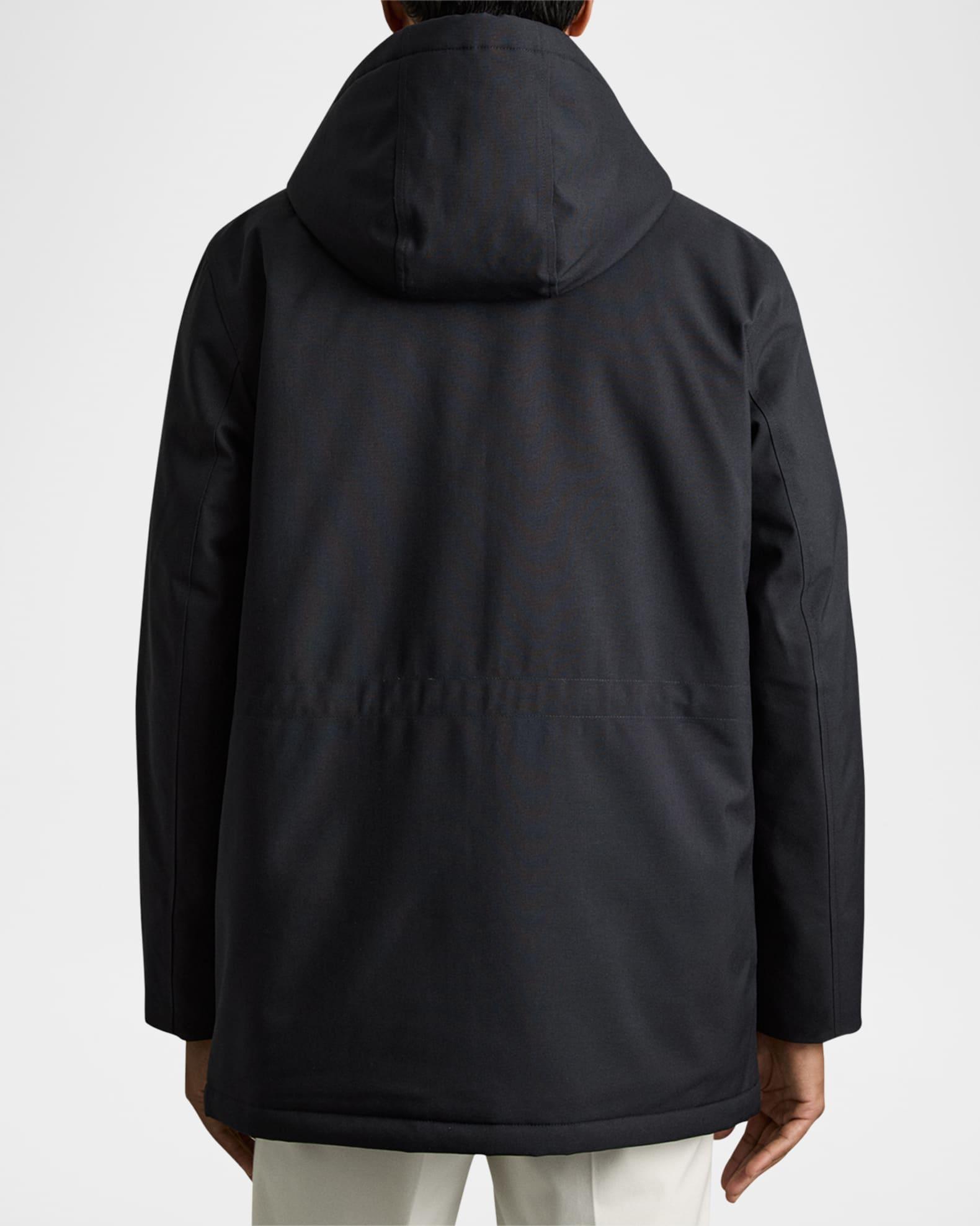 Men's Hooded Padded Jacket Product Image