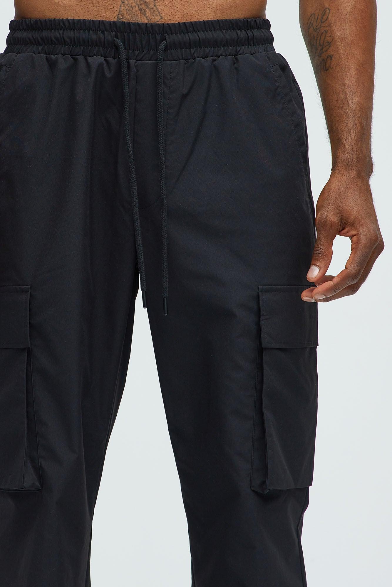 Ansel Tech Cargo Jogger - Black Product Image