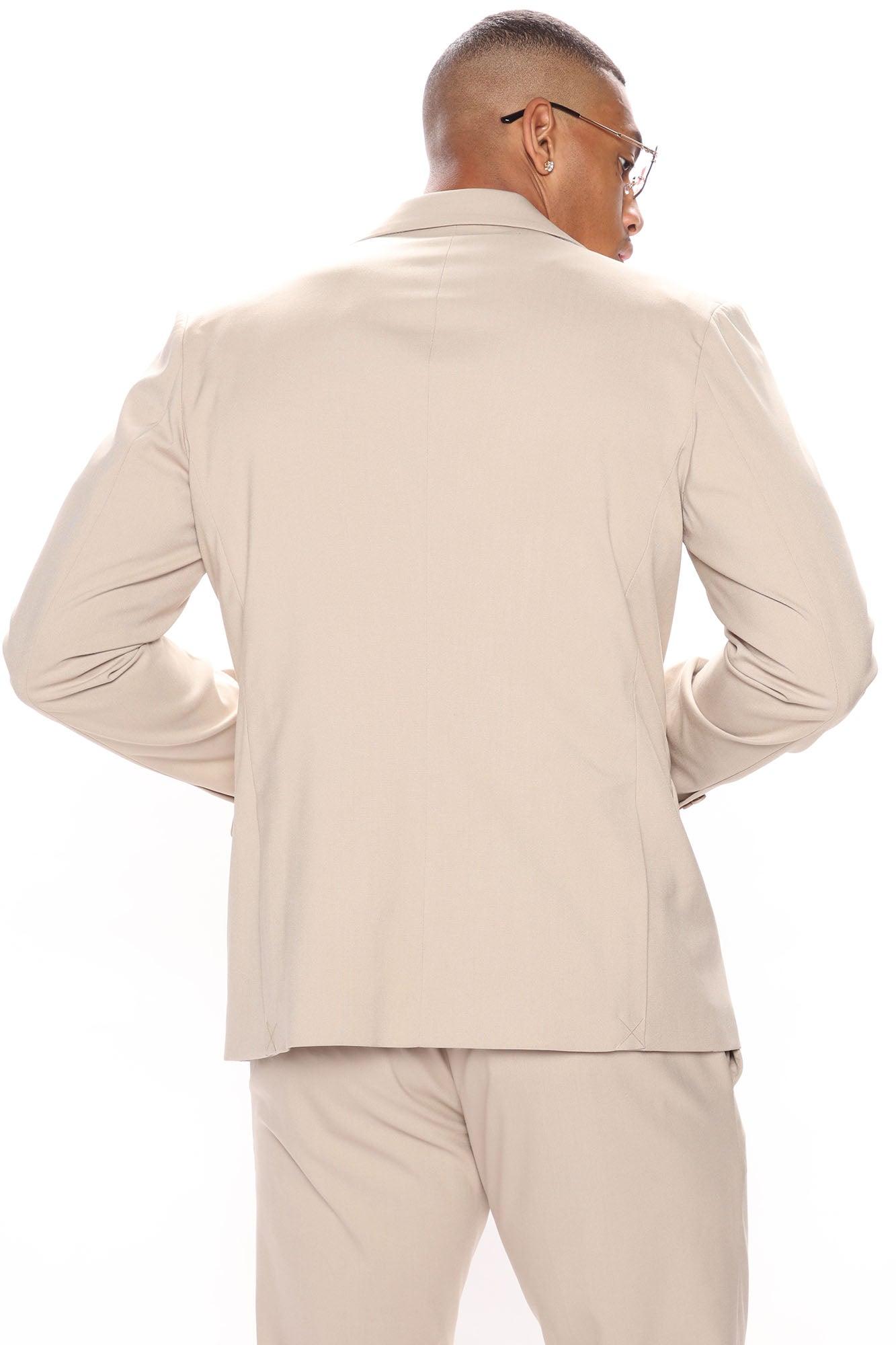 The Modern Stretch Suit Jacket - Tan Product Image