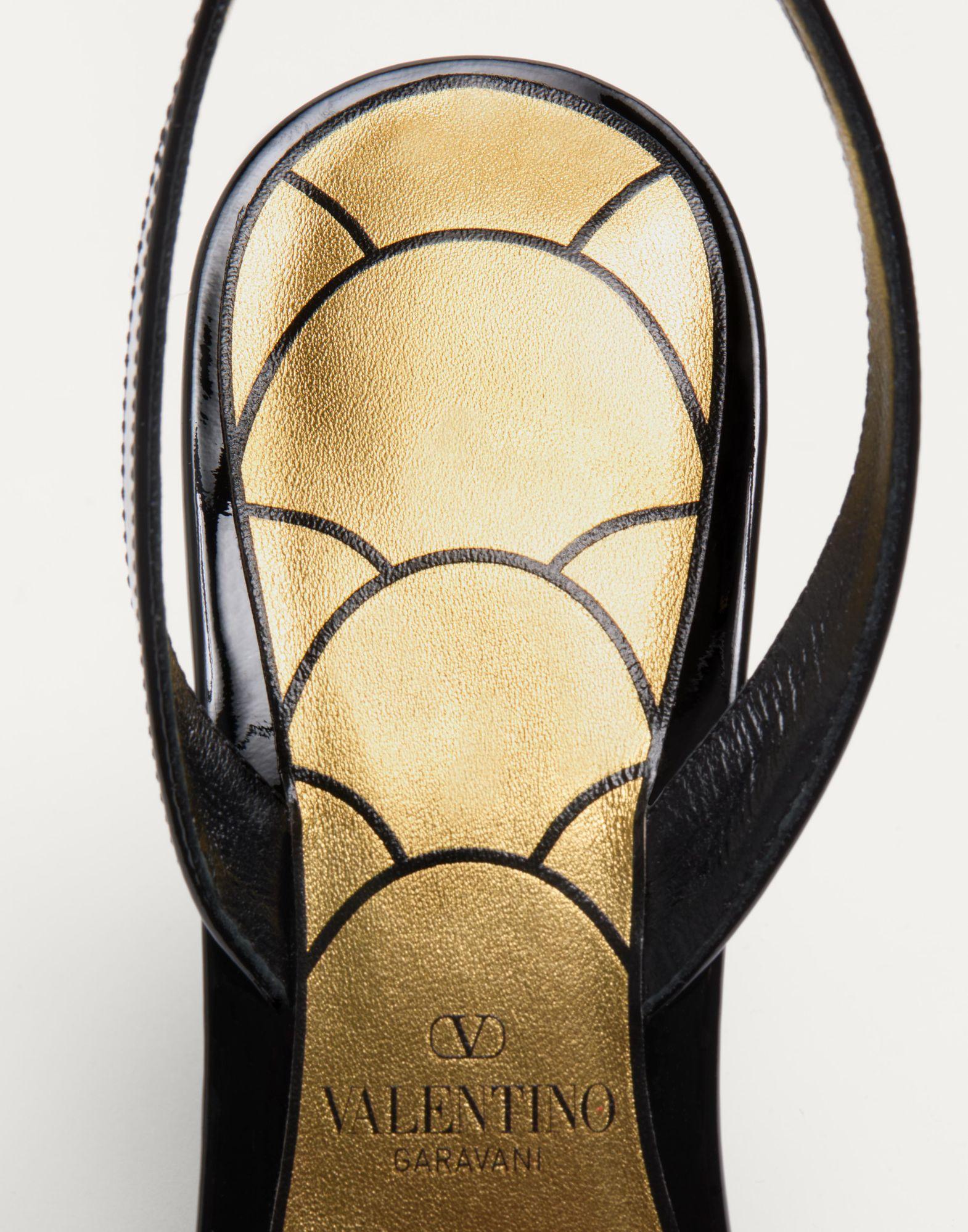 Ladycrush Patent Leather Sandal With Crystals 85Mm Product Image