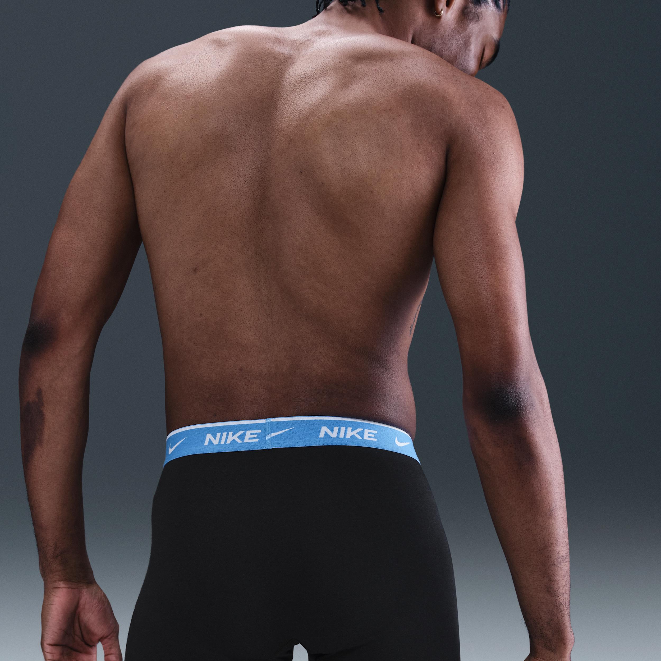 Nike Mens Dri-FIT Essential Cotton Stretch Boxer Briefs (3-Pack) | KE1167-997 Product Image