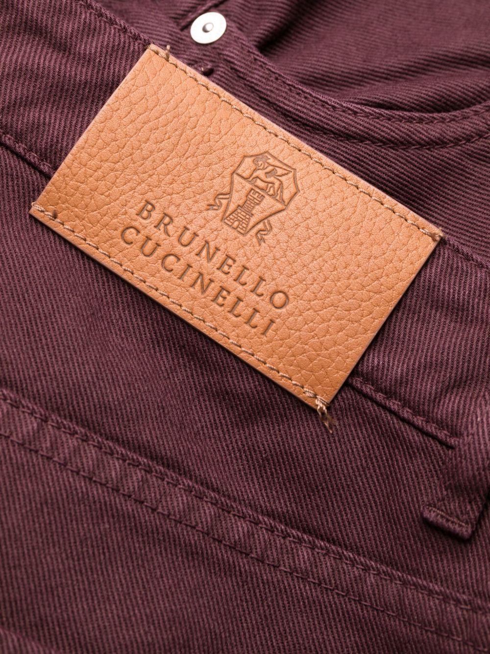 mid-rise straight-leg jeans Product Image