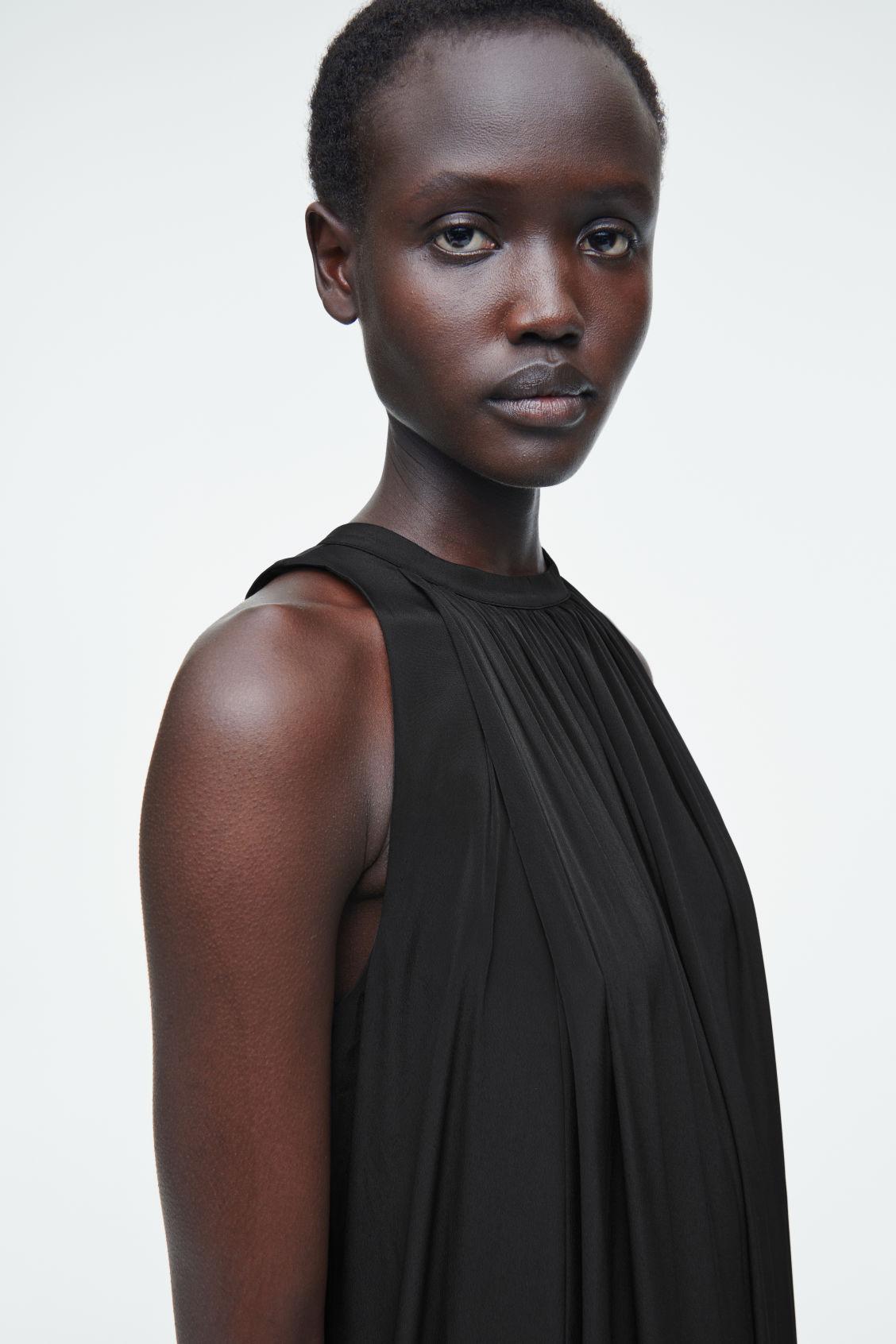 FRINGED-HEM DRESS Product Image