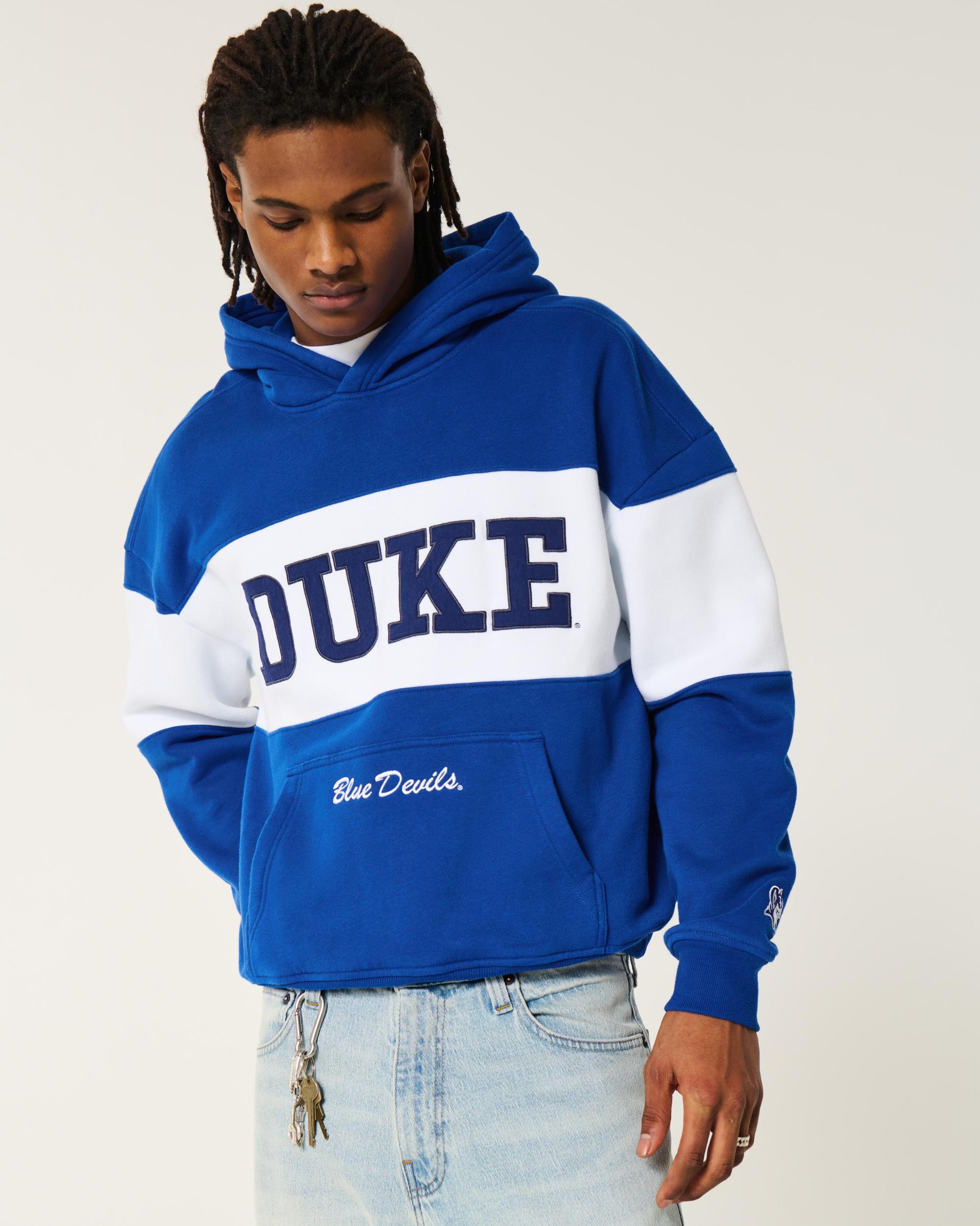 Boxy UConn Graphic Hoodie Product Image