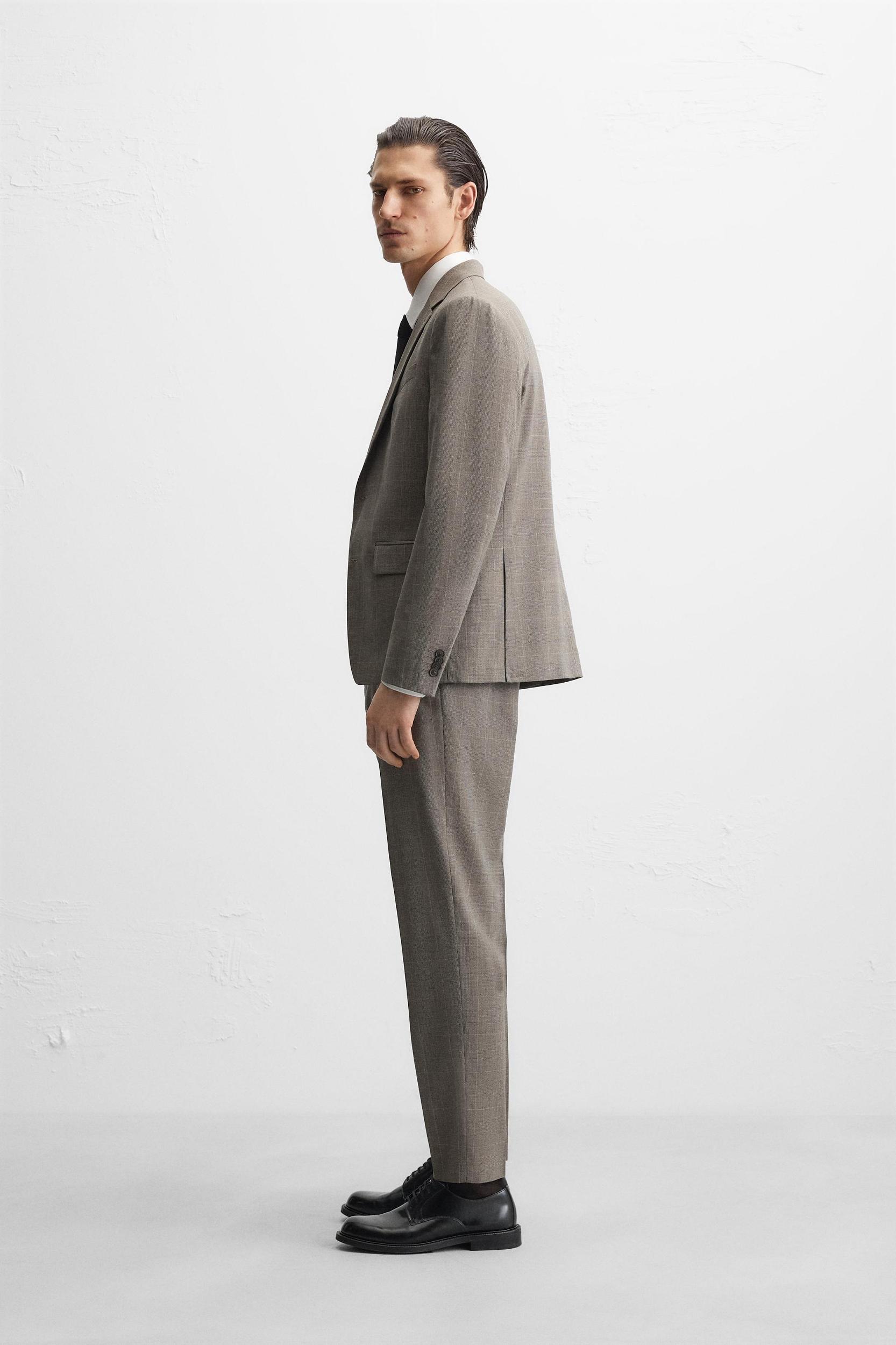 PLAID SUIT JACKET Product Image