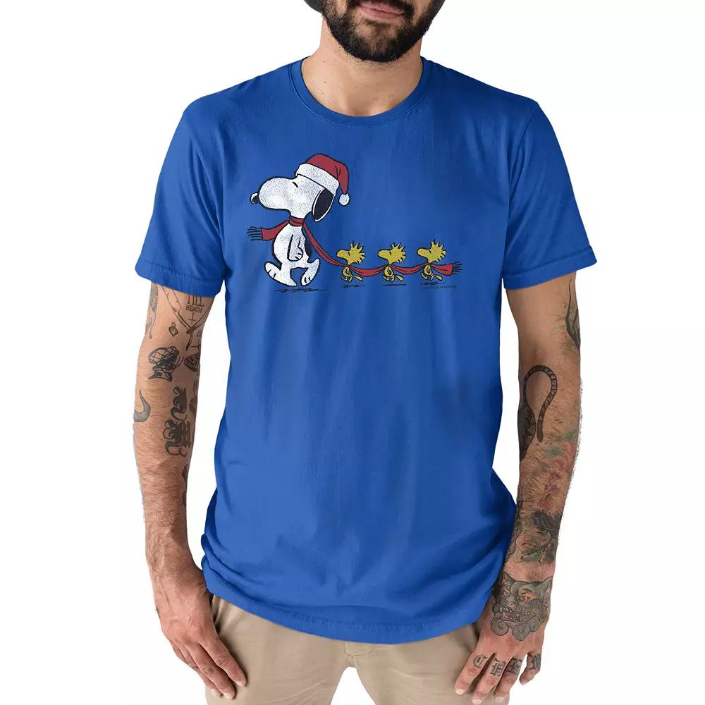 Men's Peanuts Line Up Tee,  Product Image
