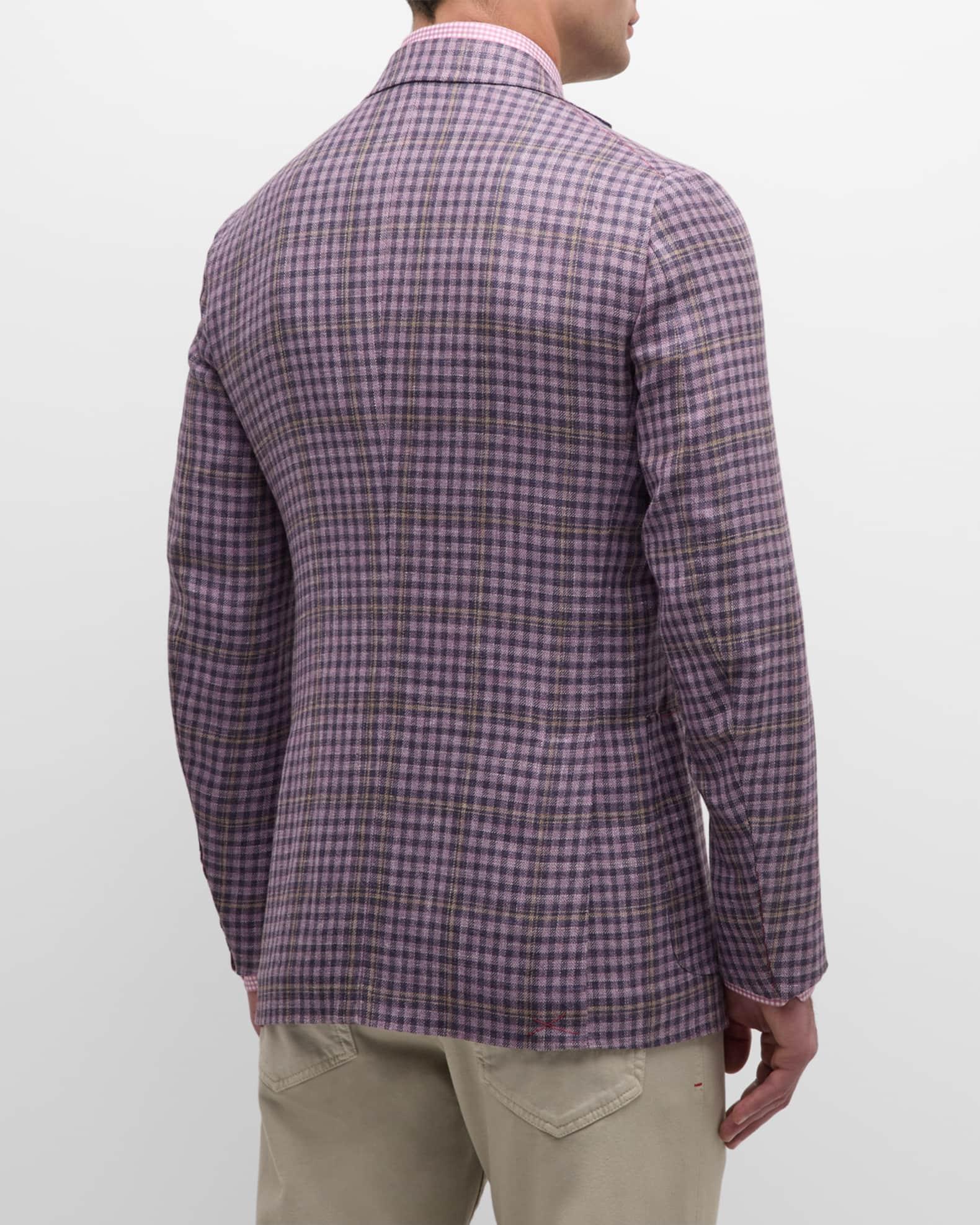 Men's Check Wool-Blend Sport Coat Product Image