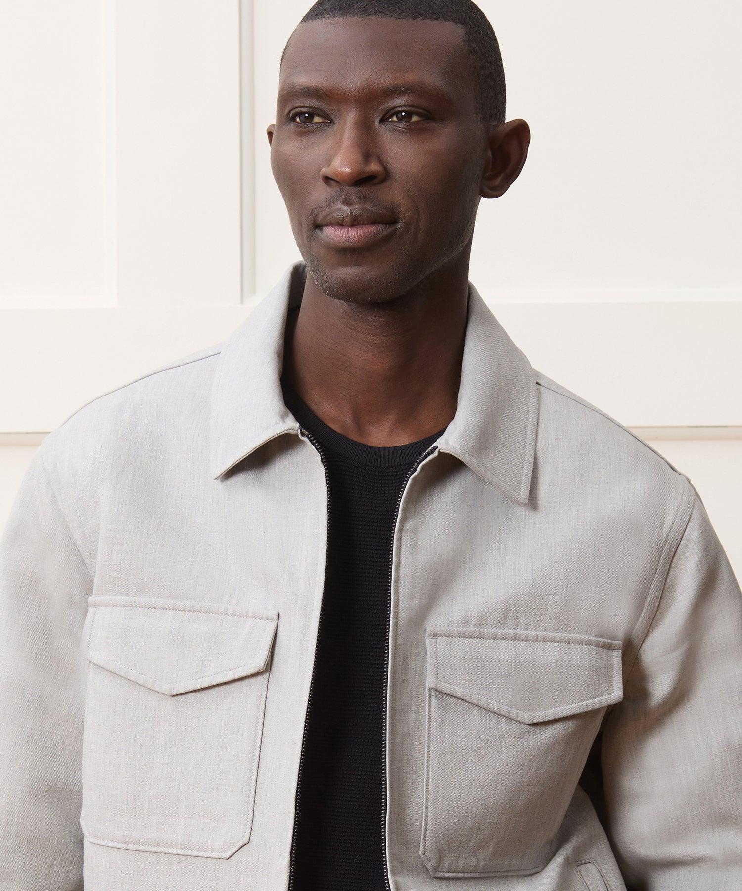 Cotton-Linen Station Jacket Product Image