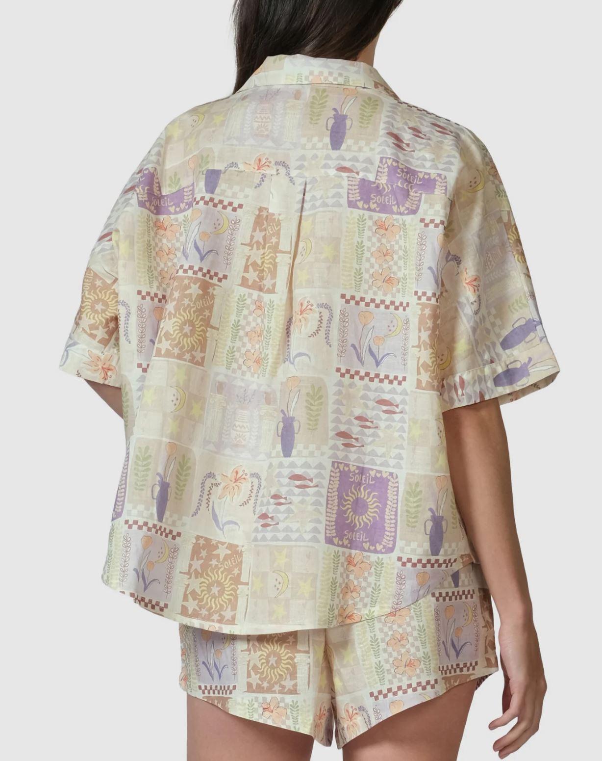 Walnut Tropez Shirt-Soleil Product Image