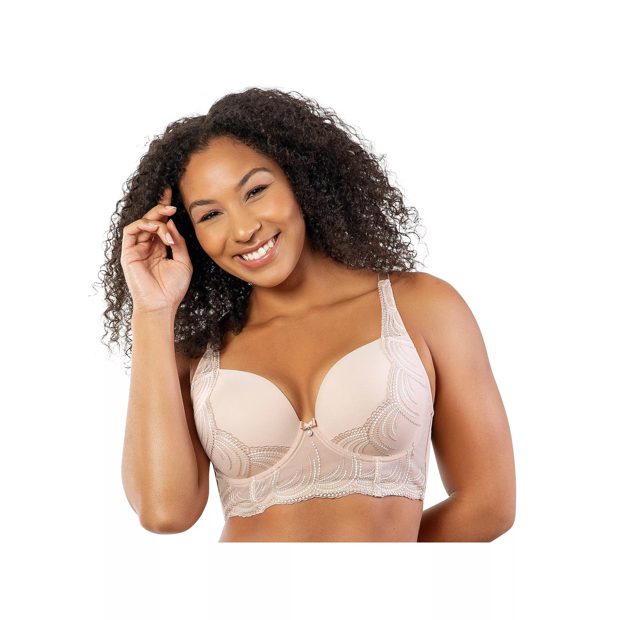 Pearl Longline Plunge Bra Product Image