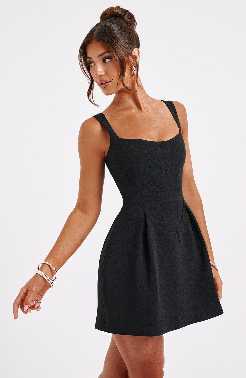 Janiyah Mini Dress - Black Product Image
