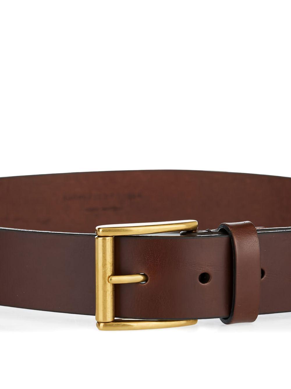 leather buckle belt Product Image