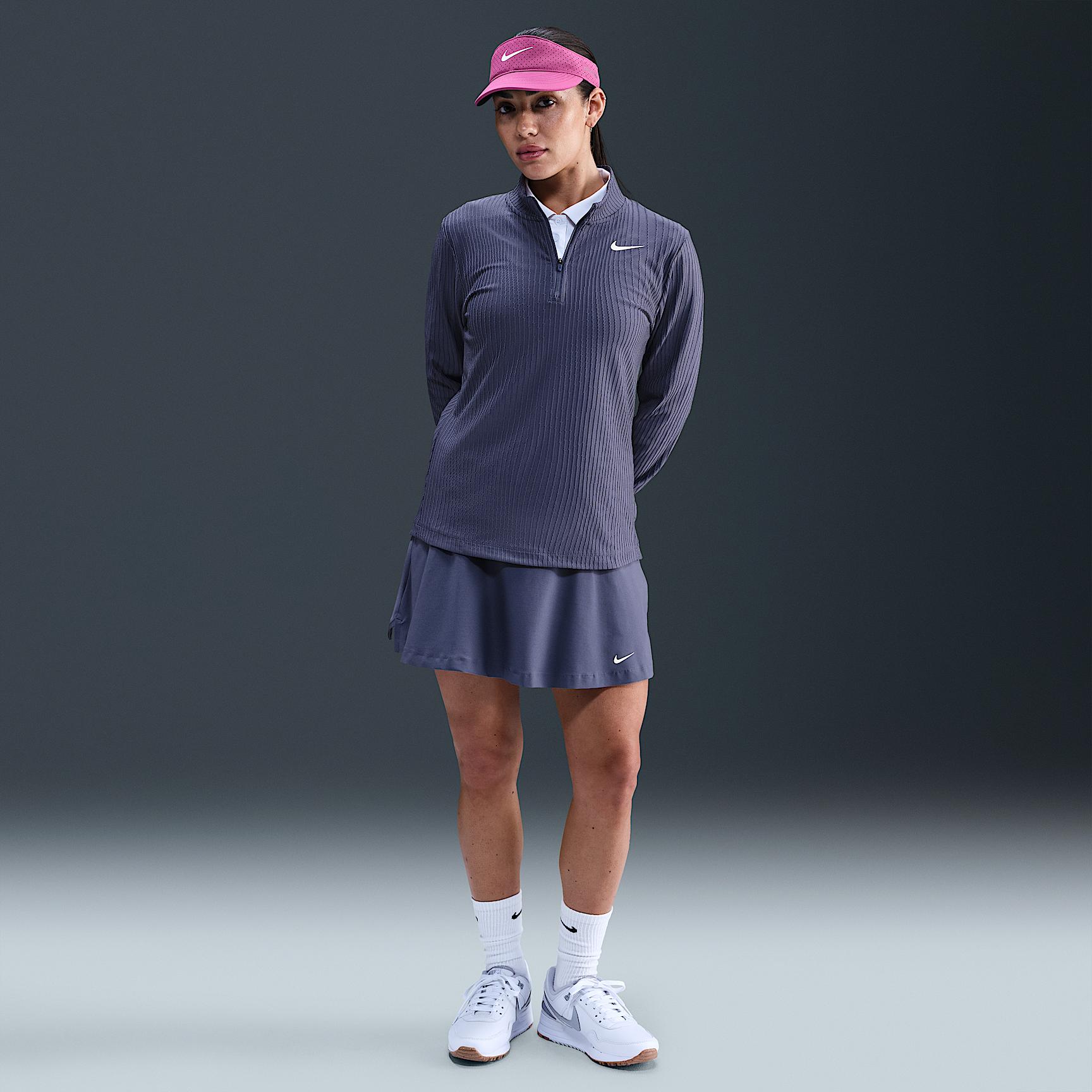 Nike Womens Tour Dri-FIT ADV 1/2-Zip Golf Top | HF6582-508 Product Image