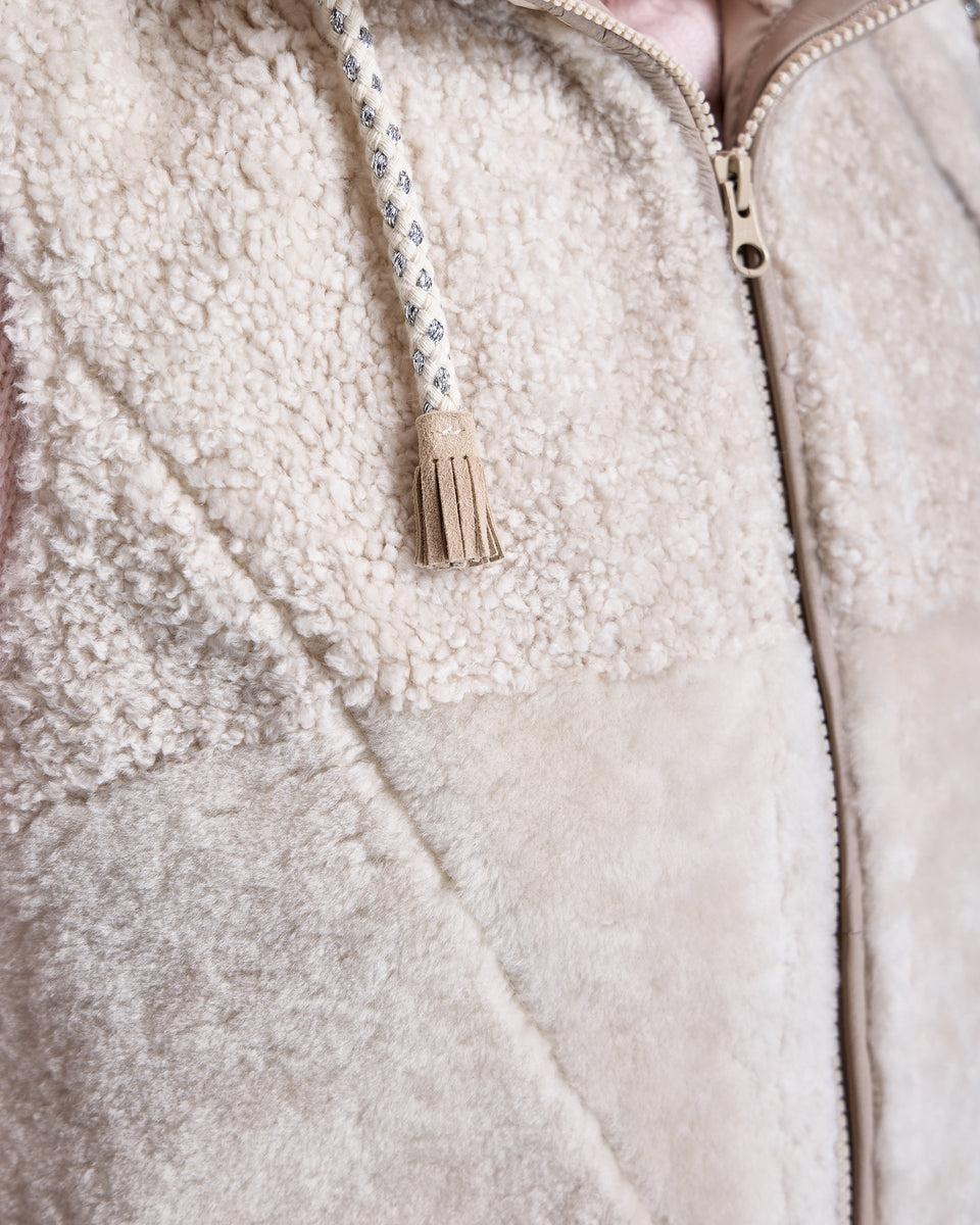 Lamb Hooded Vest Product Image