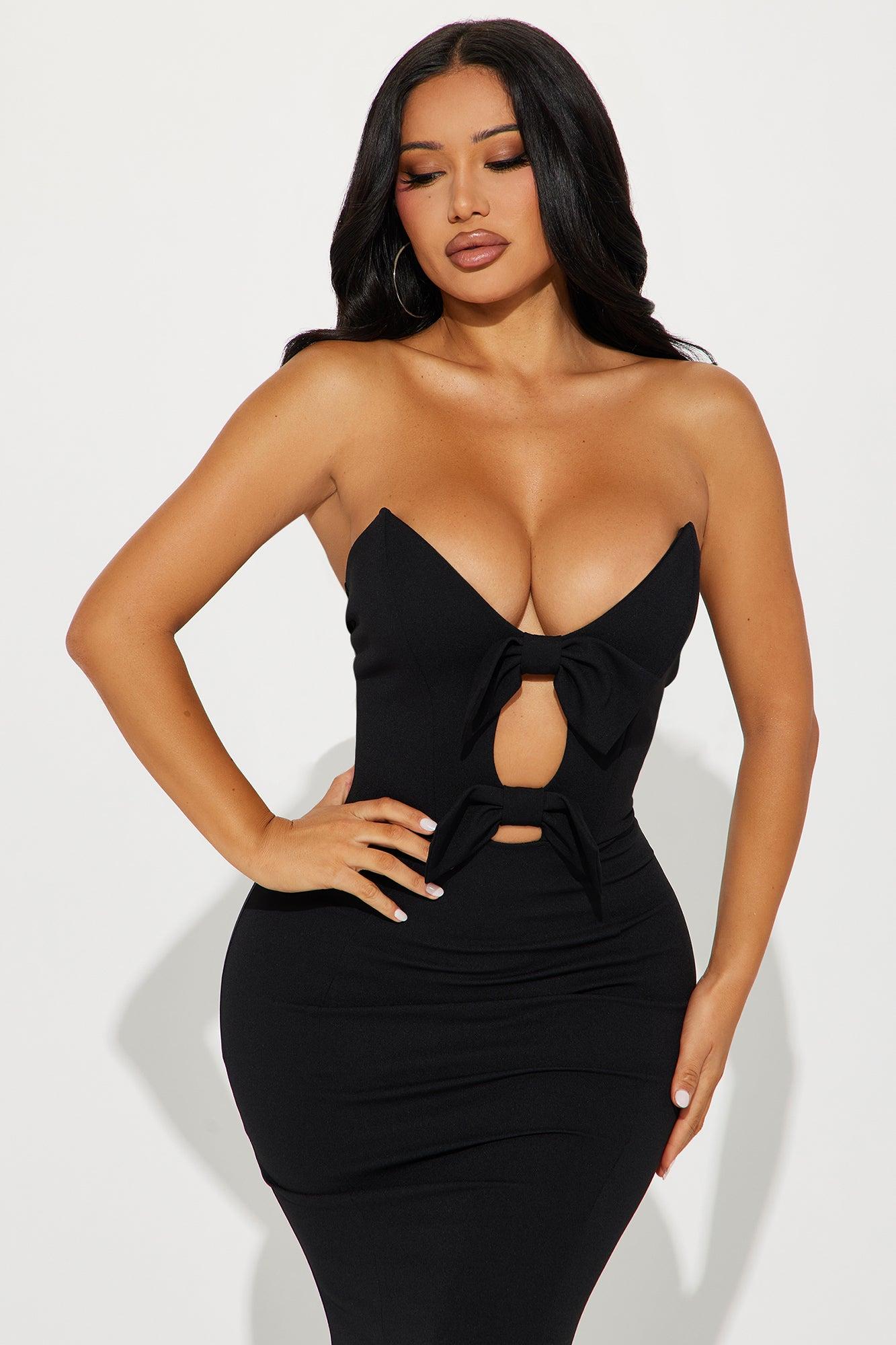 Noir Elegance Gown - Black Product Image