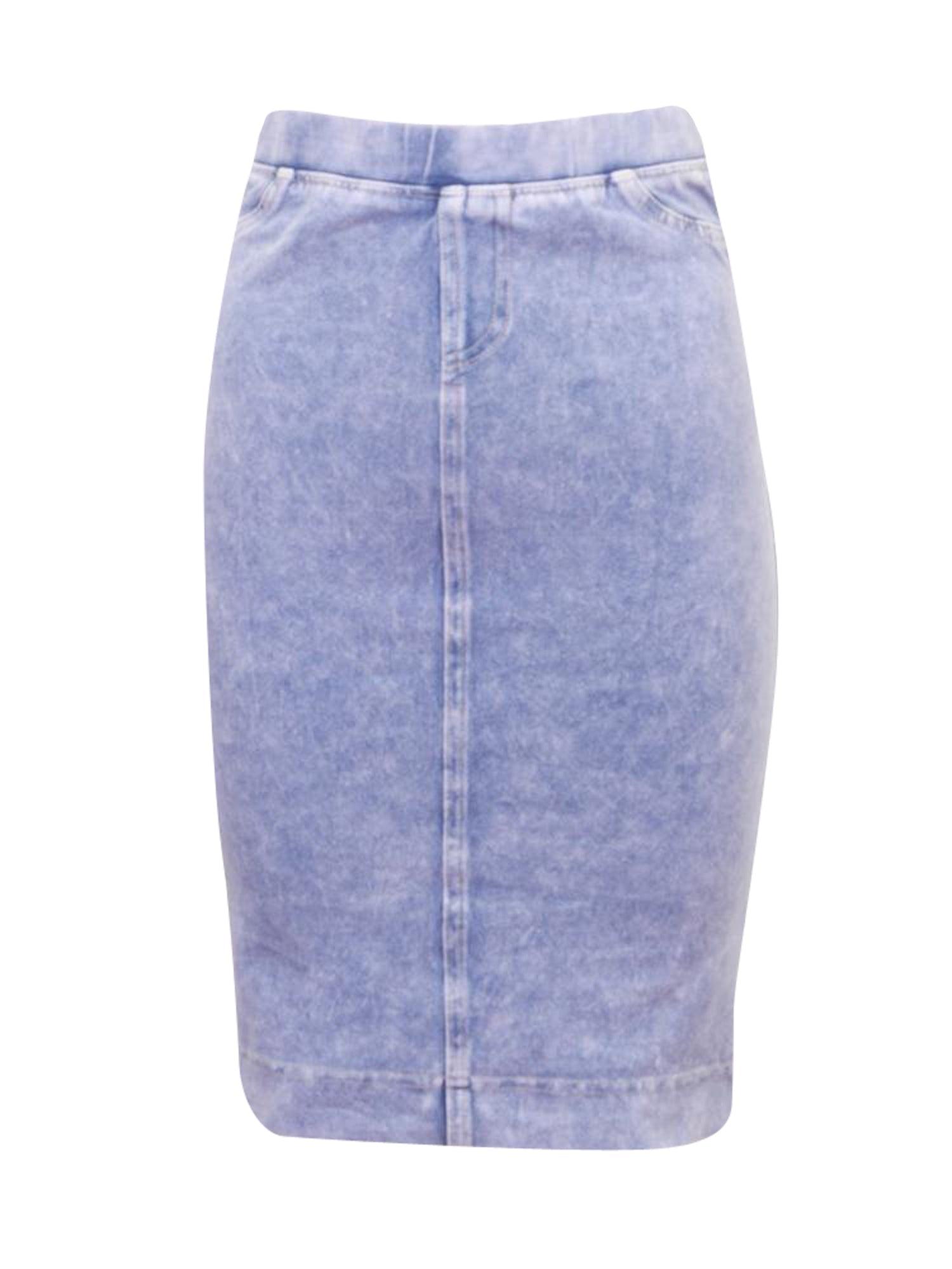 Hard Tail Denim Pencil Skirt WJ-124 Product Image