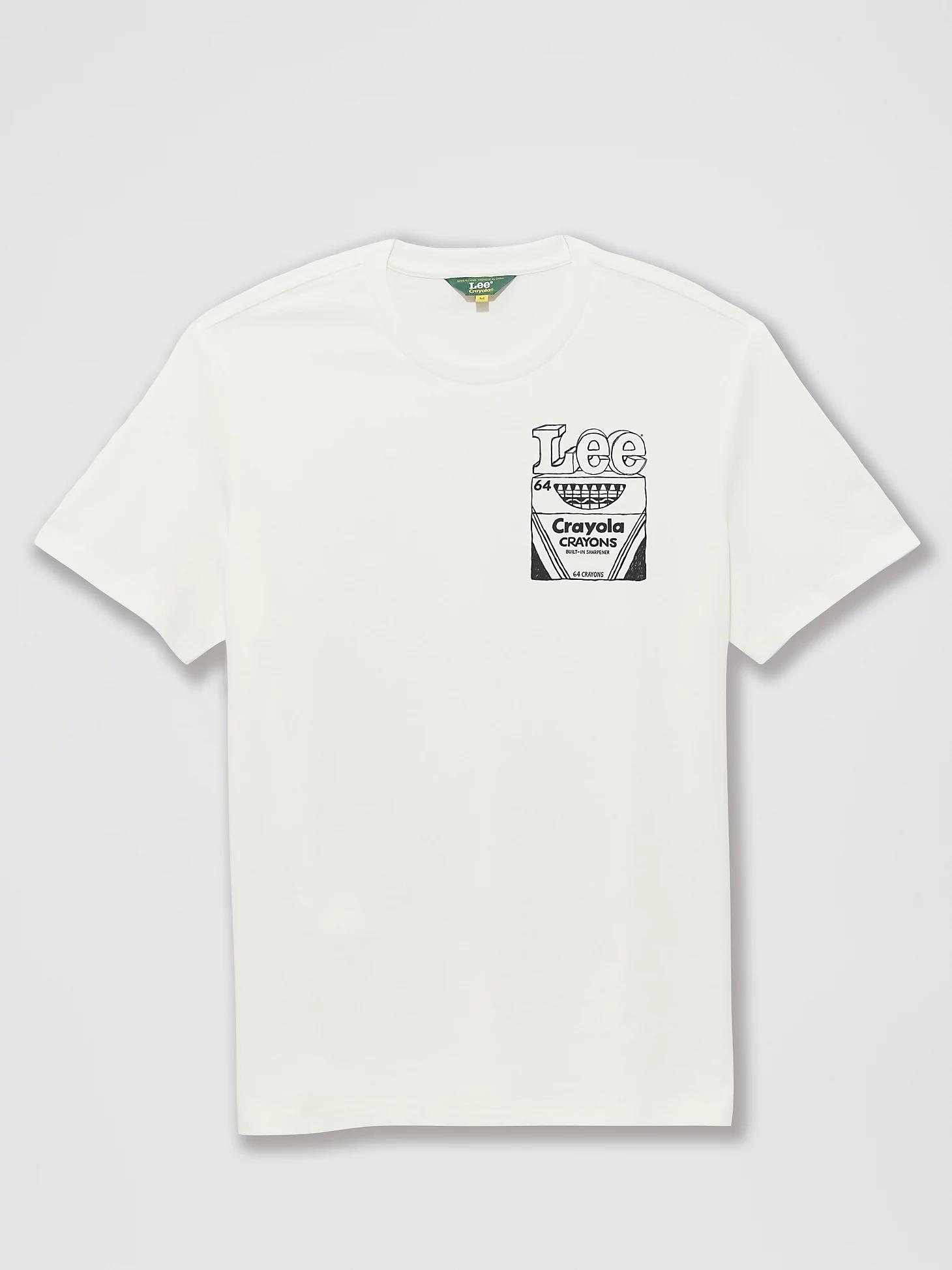 Lee® x Crayola® Limited Edition Colors Crayon Box Graphic Tee | Men's Tops & Tees | Lee® Product Image