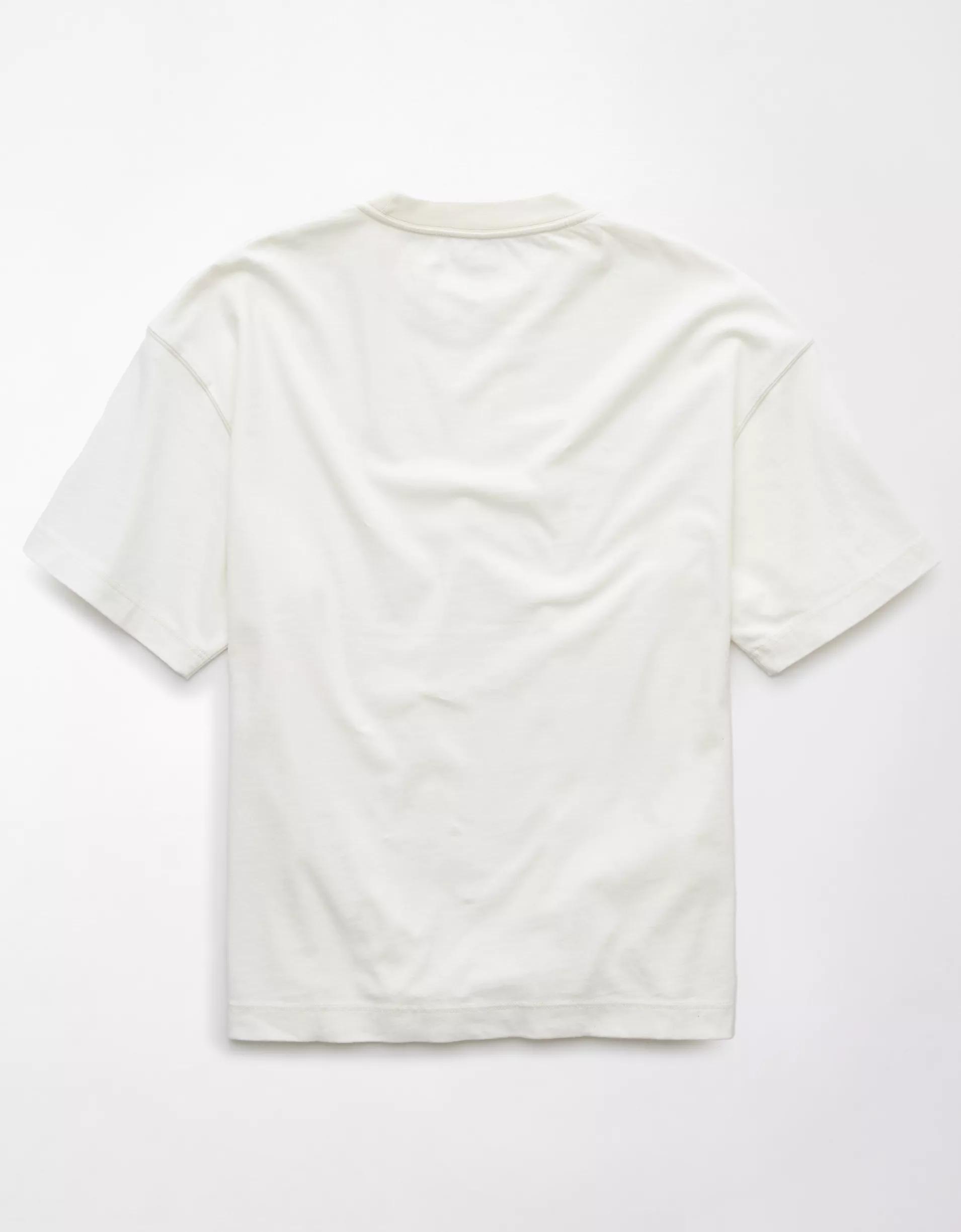AE Boxy Sueded Jersey T-Shirt Product Image