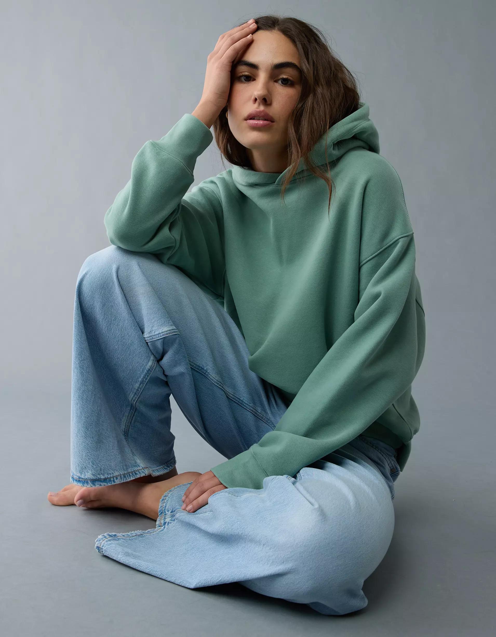 AE Everyday Luxe Hoodie Product Image