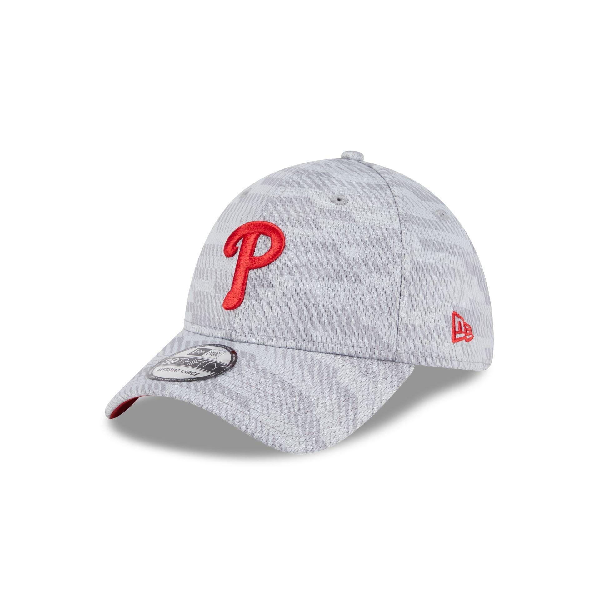 Philadelphia Phillies 2025 Clubhouse Gray 39THIRTY Stretch Fit Male Product Image