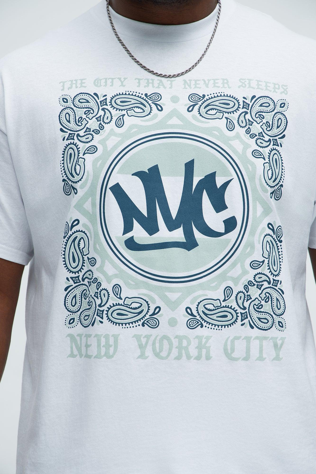 New York Never Sleeps Short Sleeve Tee - White Product Image