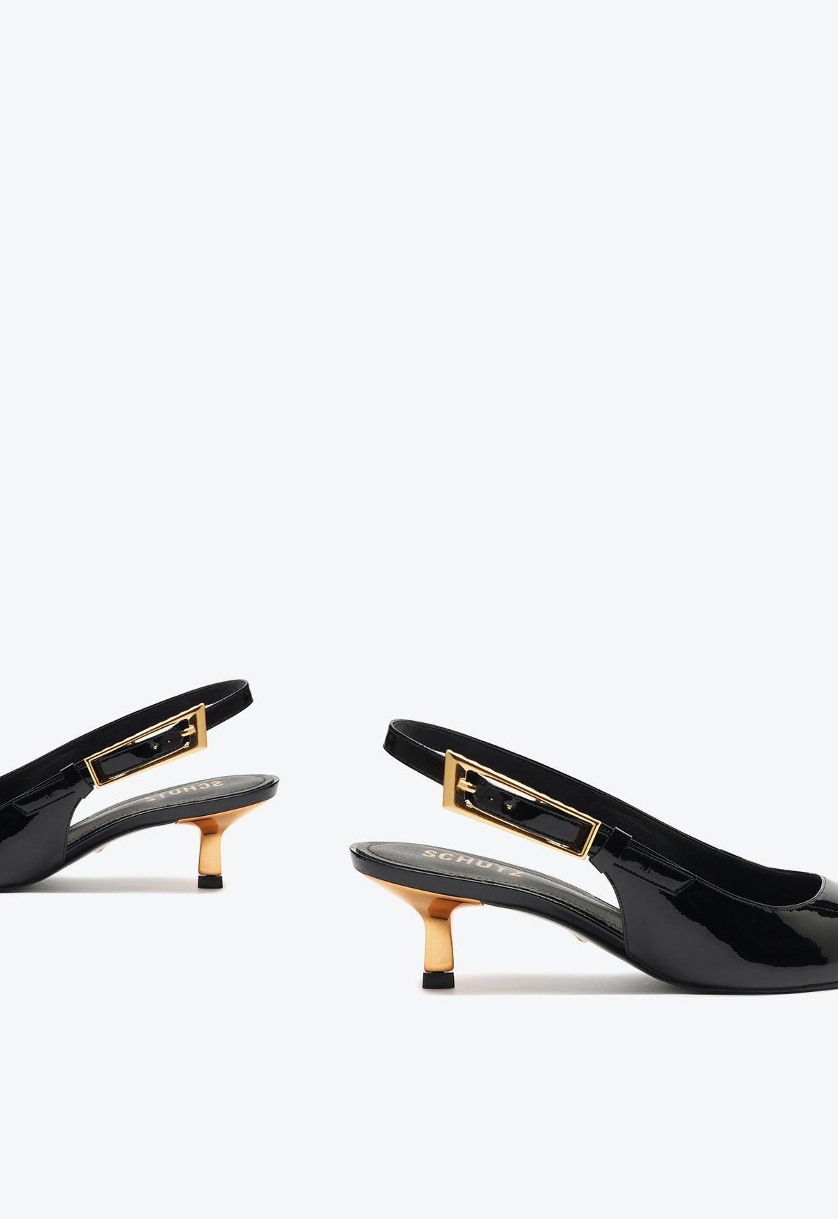 Ciara Mid Patent Leather Pump Product Image